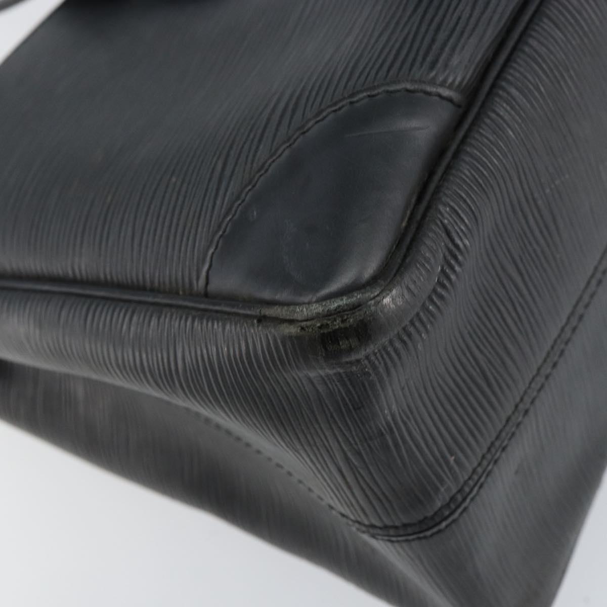 LOUIS VUITTON Epi Segur MM Hand Bag Black M58862 LV Auth BA7659