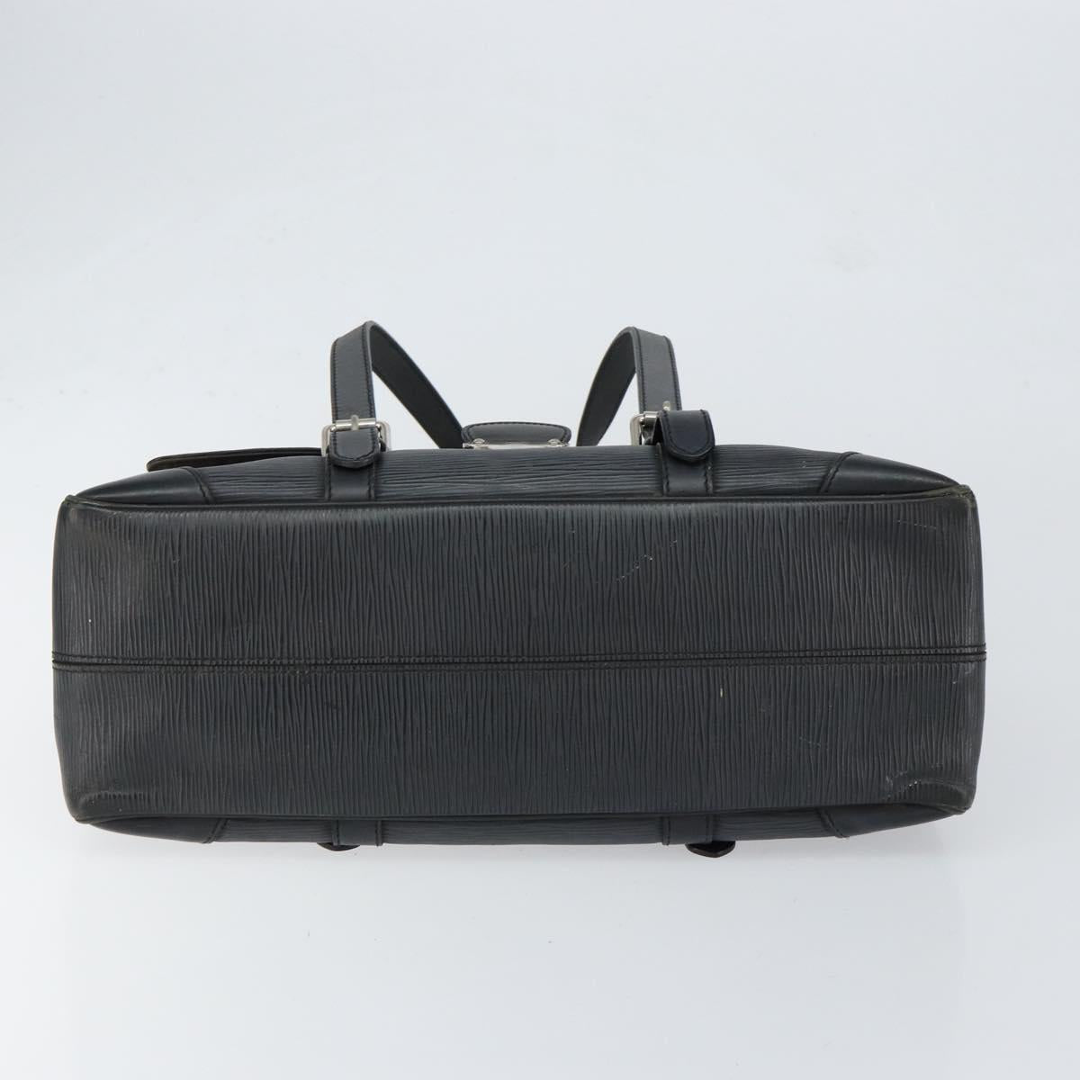 LOUIS VUITTON Epi Segur MM Hand Bag Black M58862 LV Auth BA7659