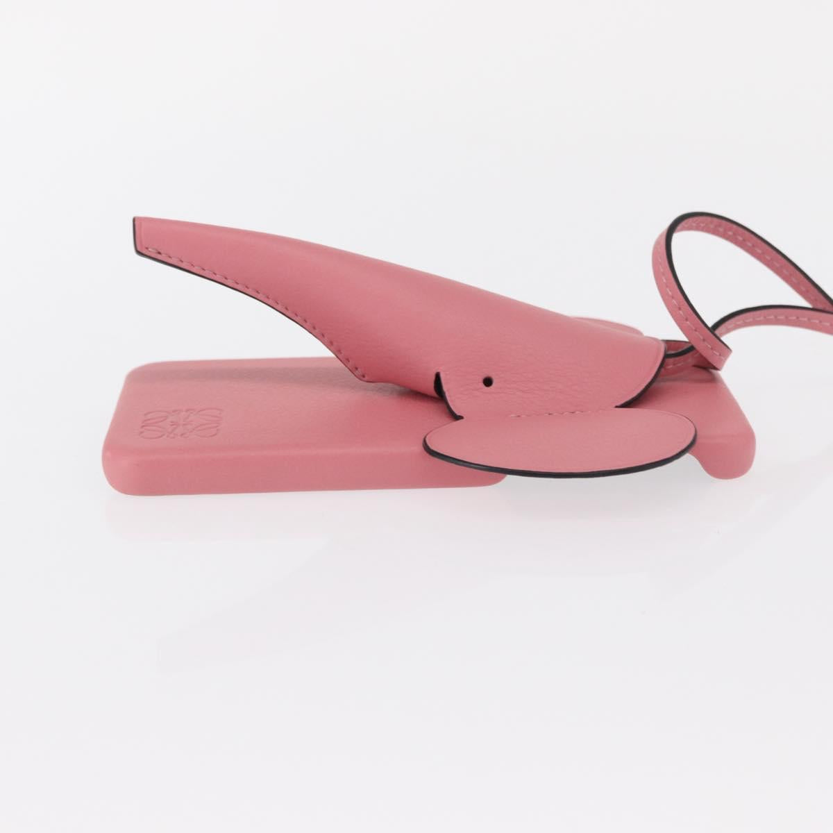 LOEWE iPhone XS Case Leather Pink Auth BA7693