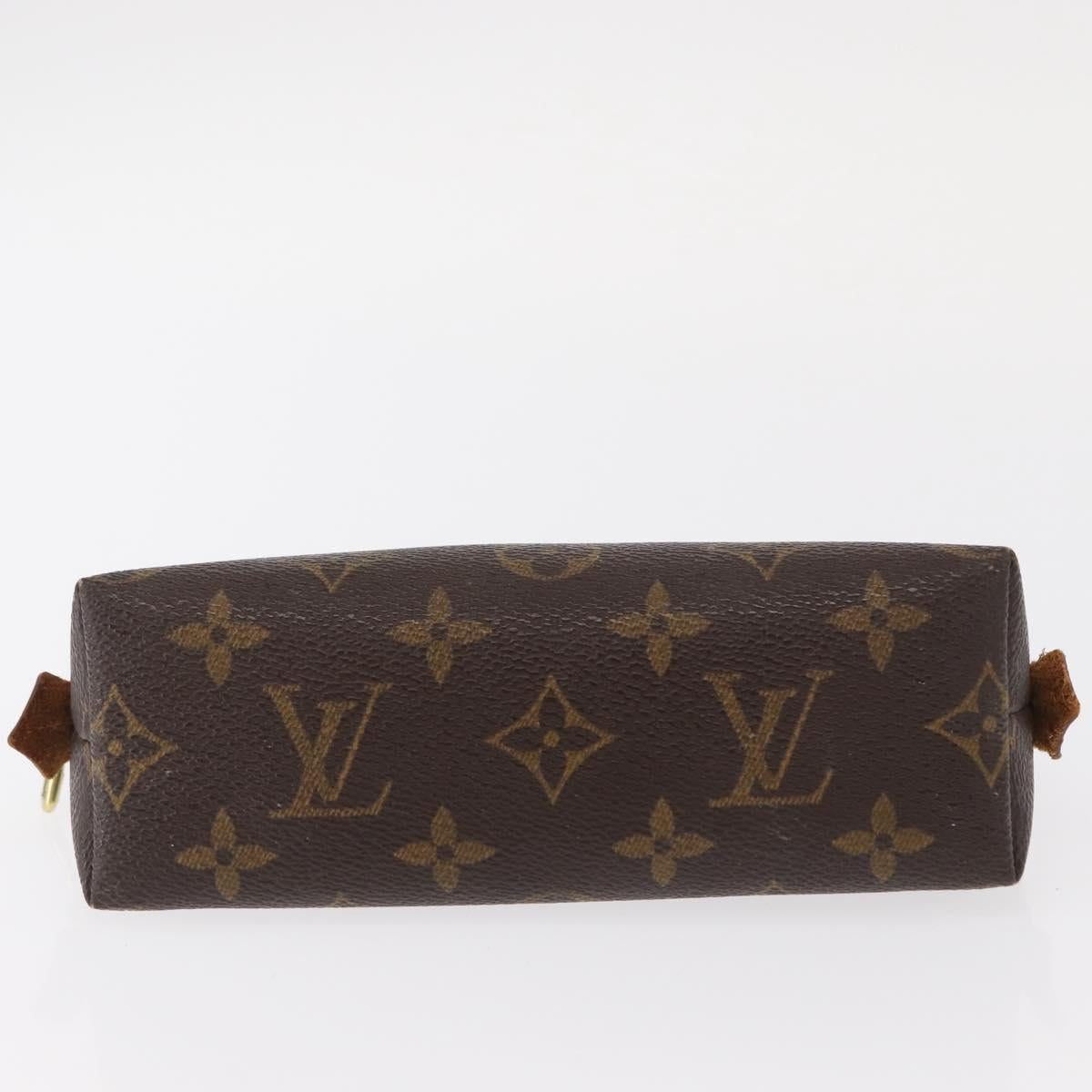 LOUIS VUITTON Monogram Pochette Cosmetic PM Cosmetic Pouch M47515 LV Auth BA7712