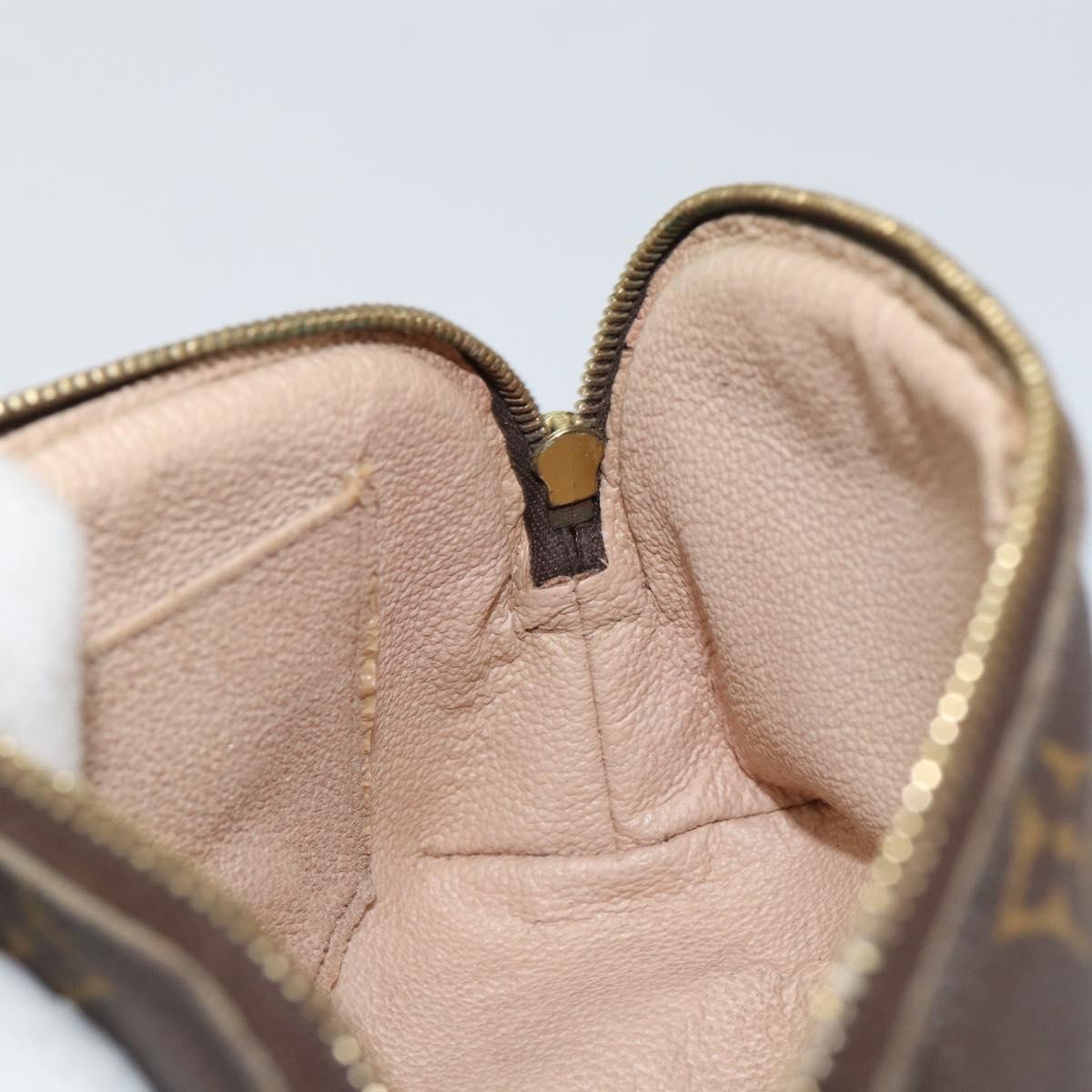 LOUIS VUITTON Monogram Pochette Cosmetic PM Cosmetic Pouch M47515 LV Auth BA7713