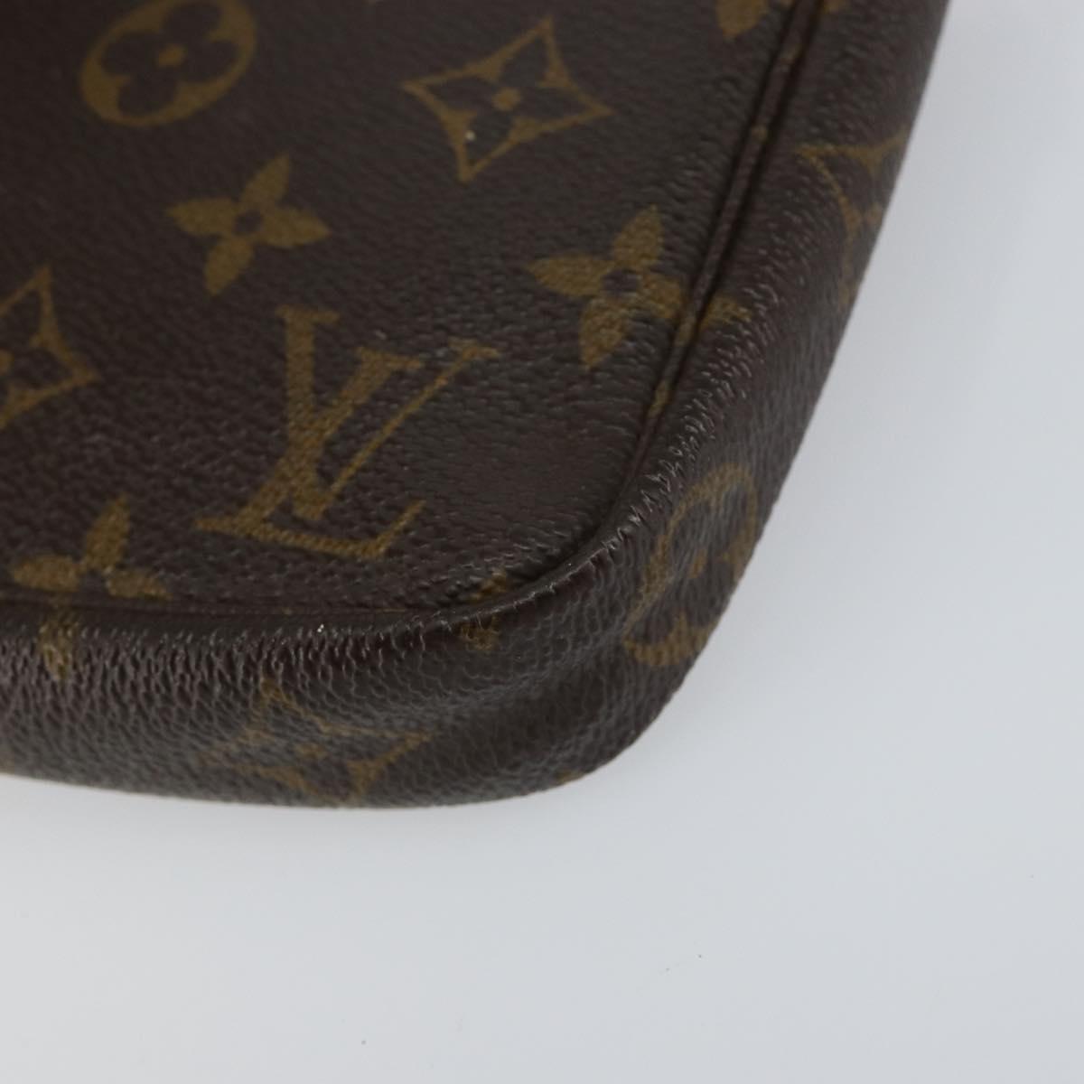 LOUIS VUITTON Monogram Pochette Accessoires Pouch M51980 LV Auth BA7714