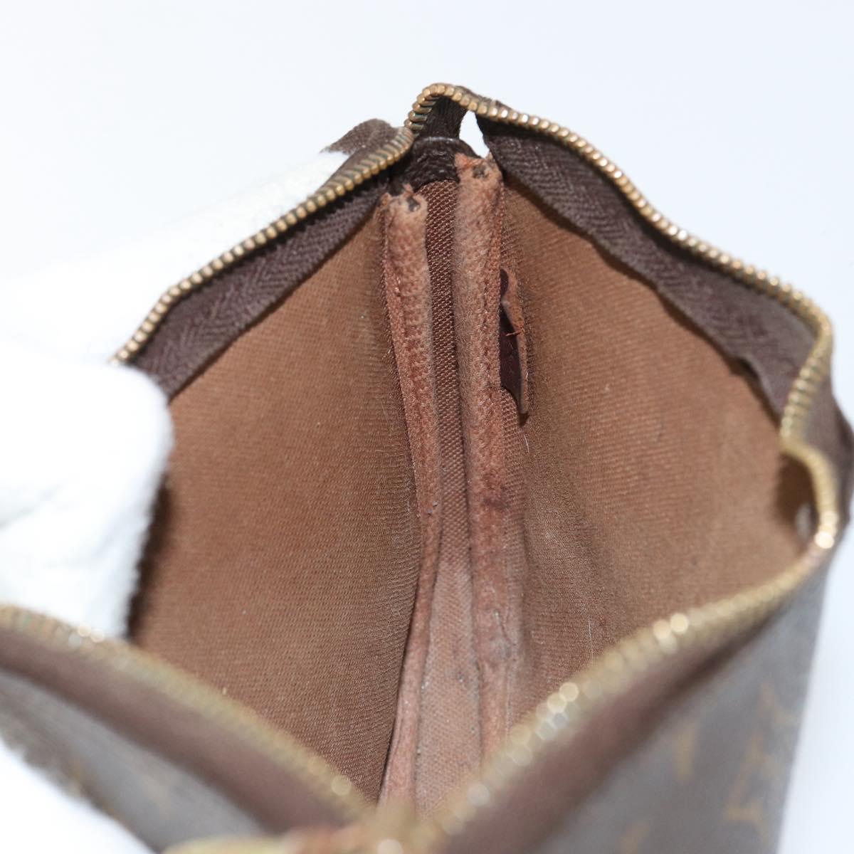 LOUIS VUITTON Monogram Pochette Accessoires Pouch M51980 LV Auth BA7714