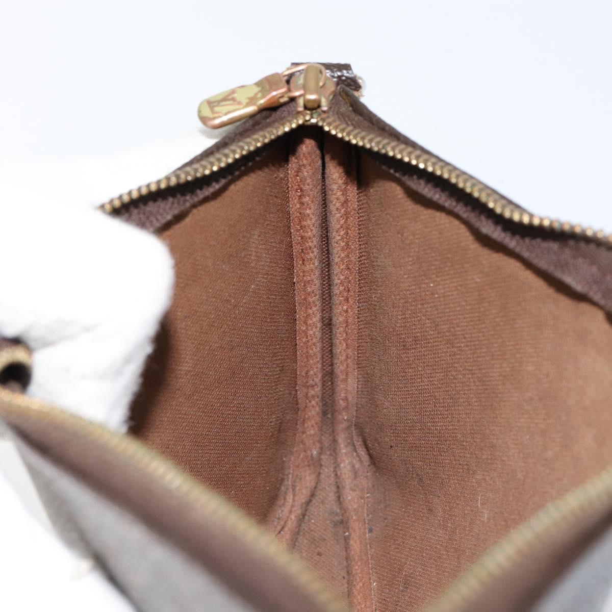 LOUIS VUITTON Monogram Pochette Accessoires Pouch M51980 LV Auth BA7714