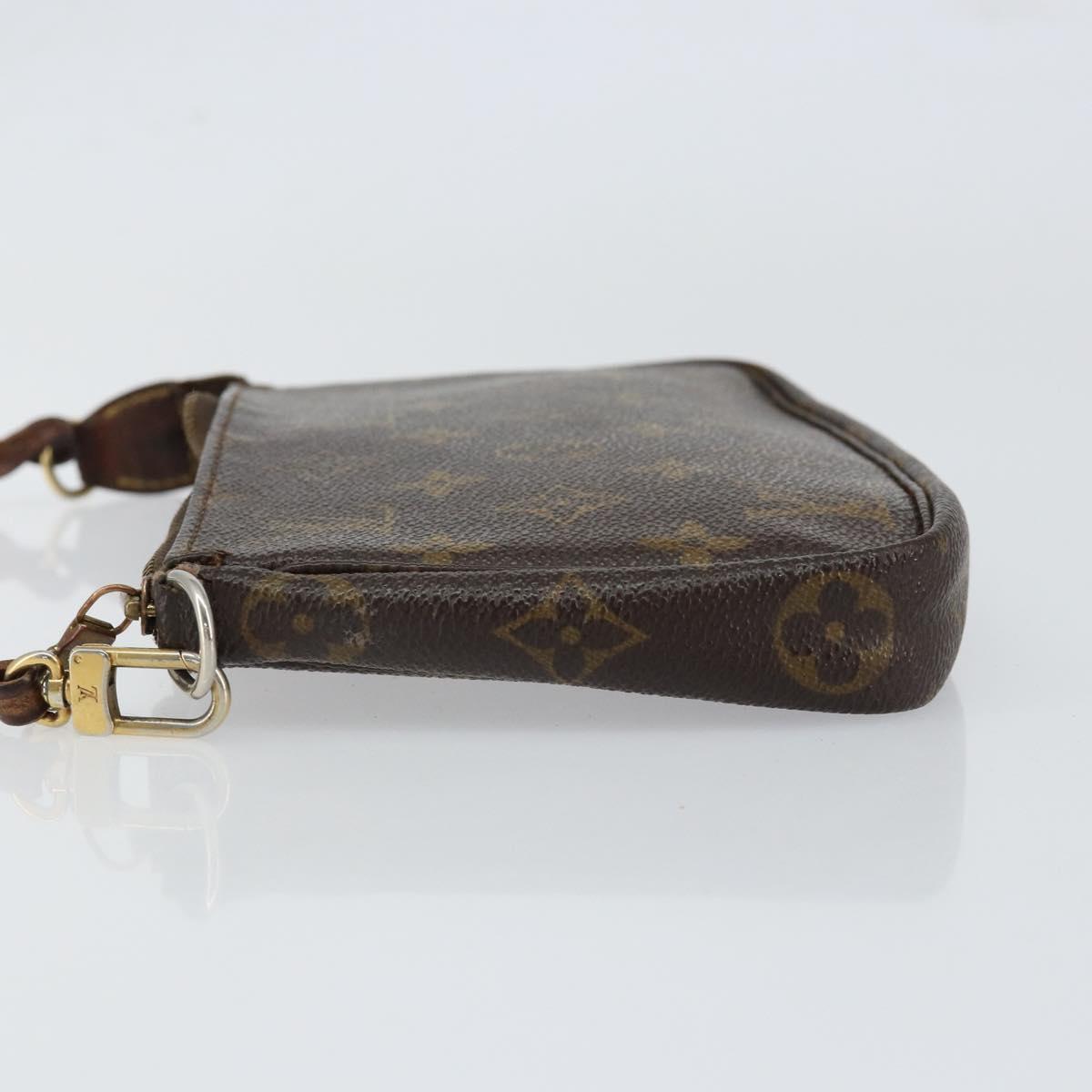 LOUIS VUITTON Monogram Pochette Accessoires Pouch M51980 LV Auth BA7714