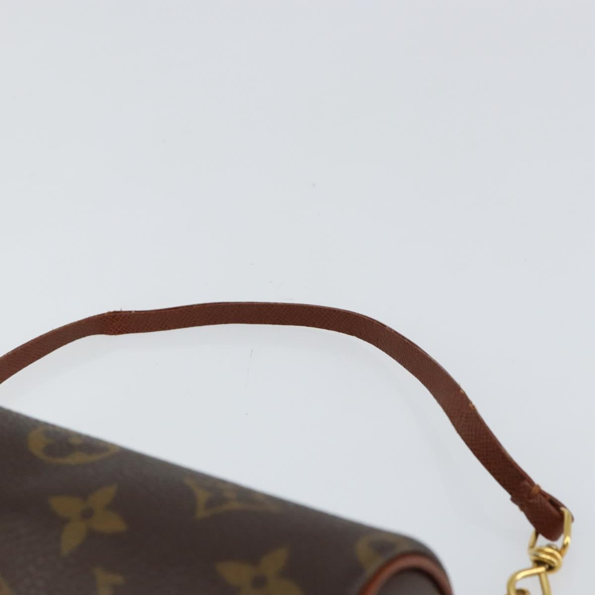 LOUIS VUITTON Monogram Papillon Pouch LV Auth BA7718