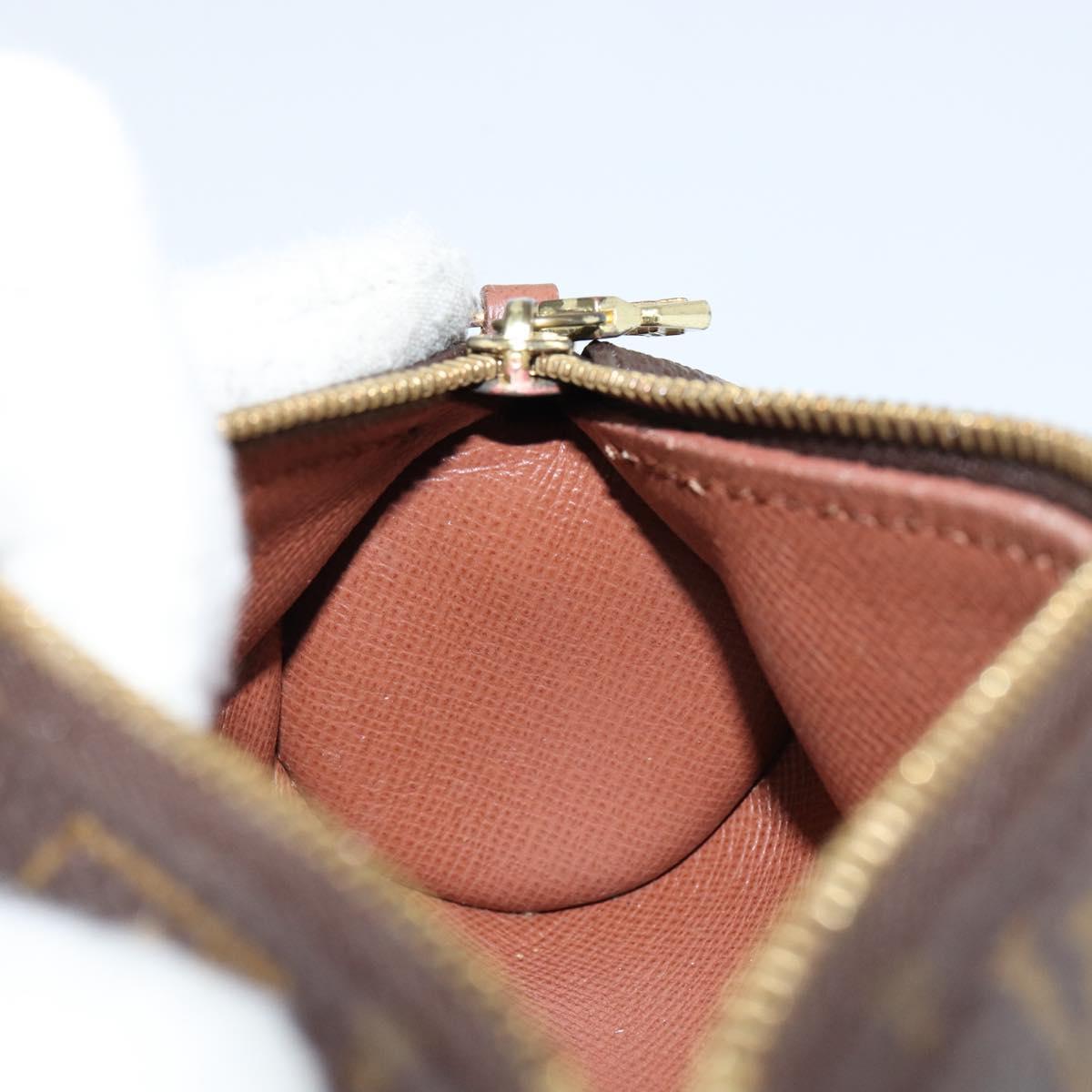 LOUIS VUITTON Monogram Papillon Pouch LV Auth BA7720