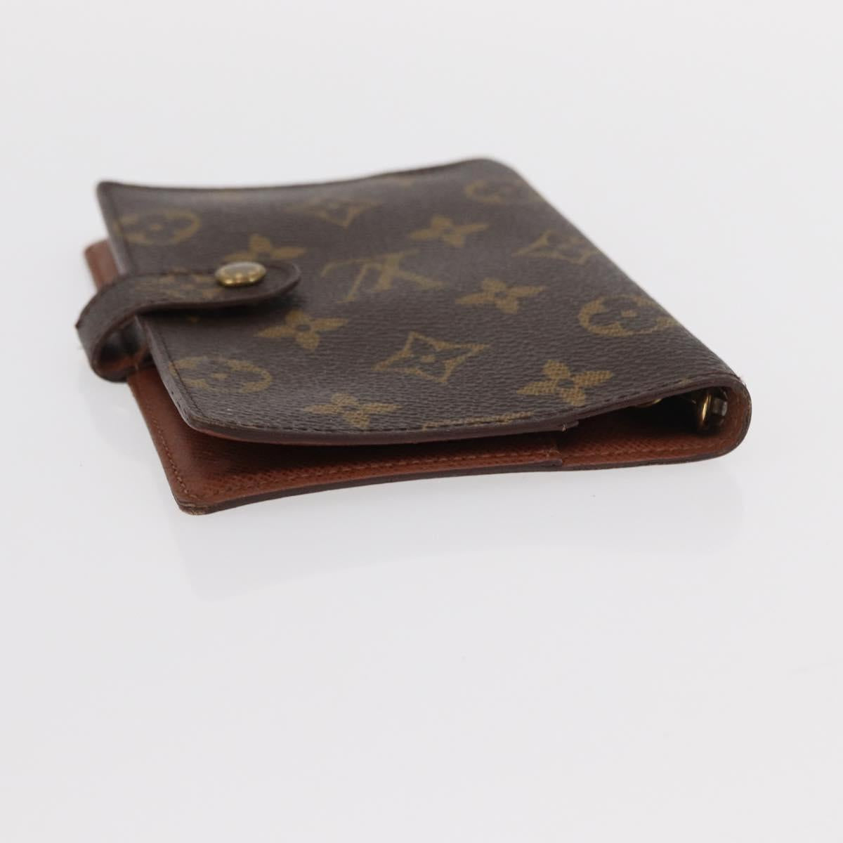 LOUIS VUITTON Monogram Agenda PM Day Planner Cover R20005 LV Auth BA7721