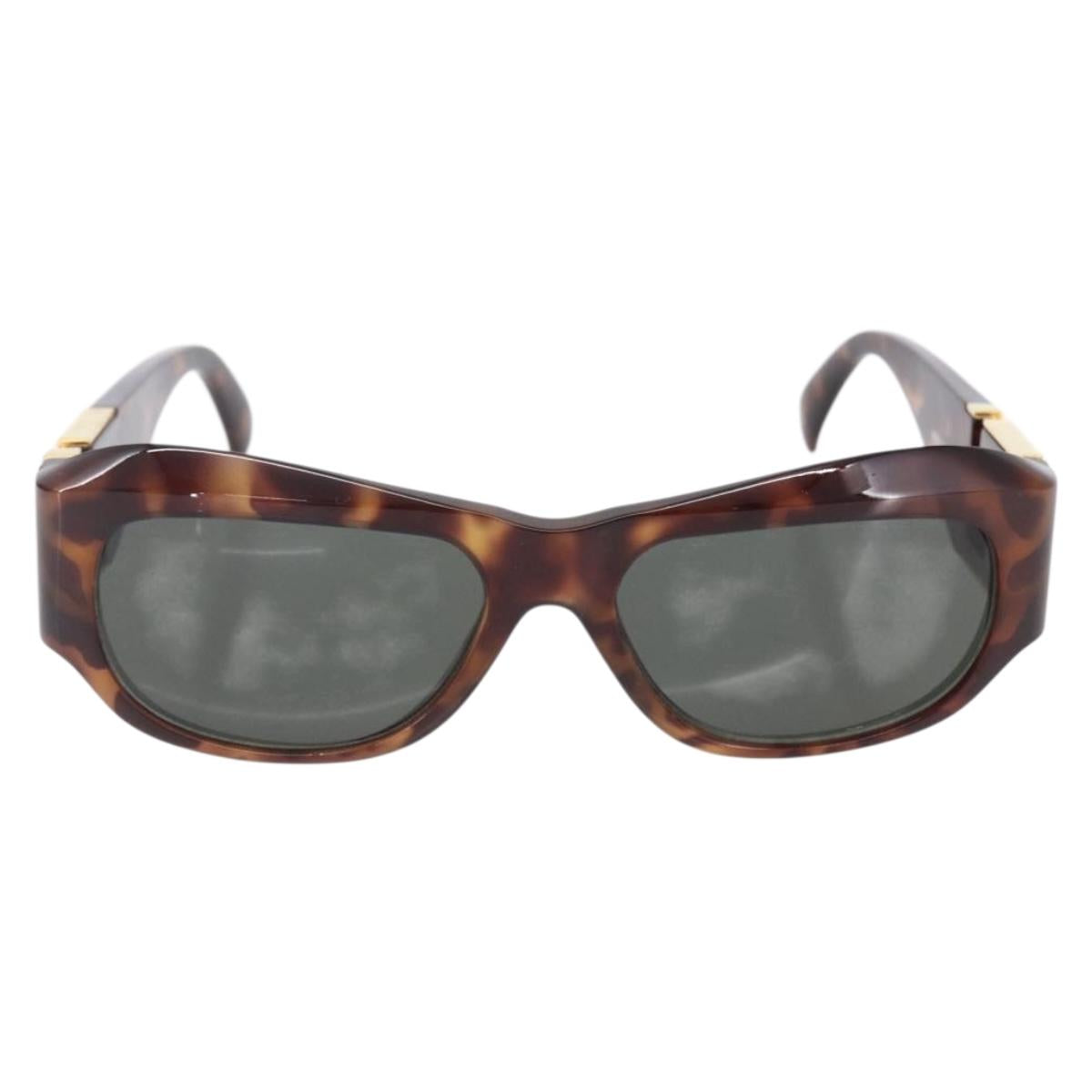 Gianni Versace Sunglasses plastic Brown Auth BA7737