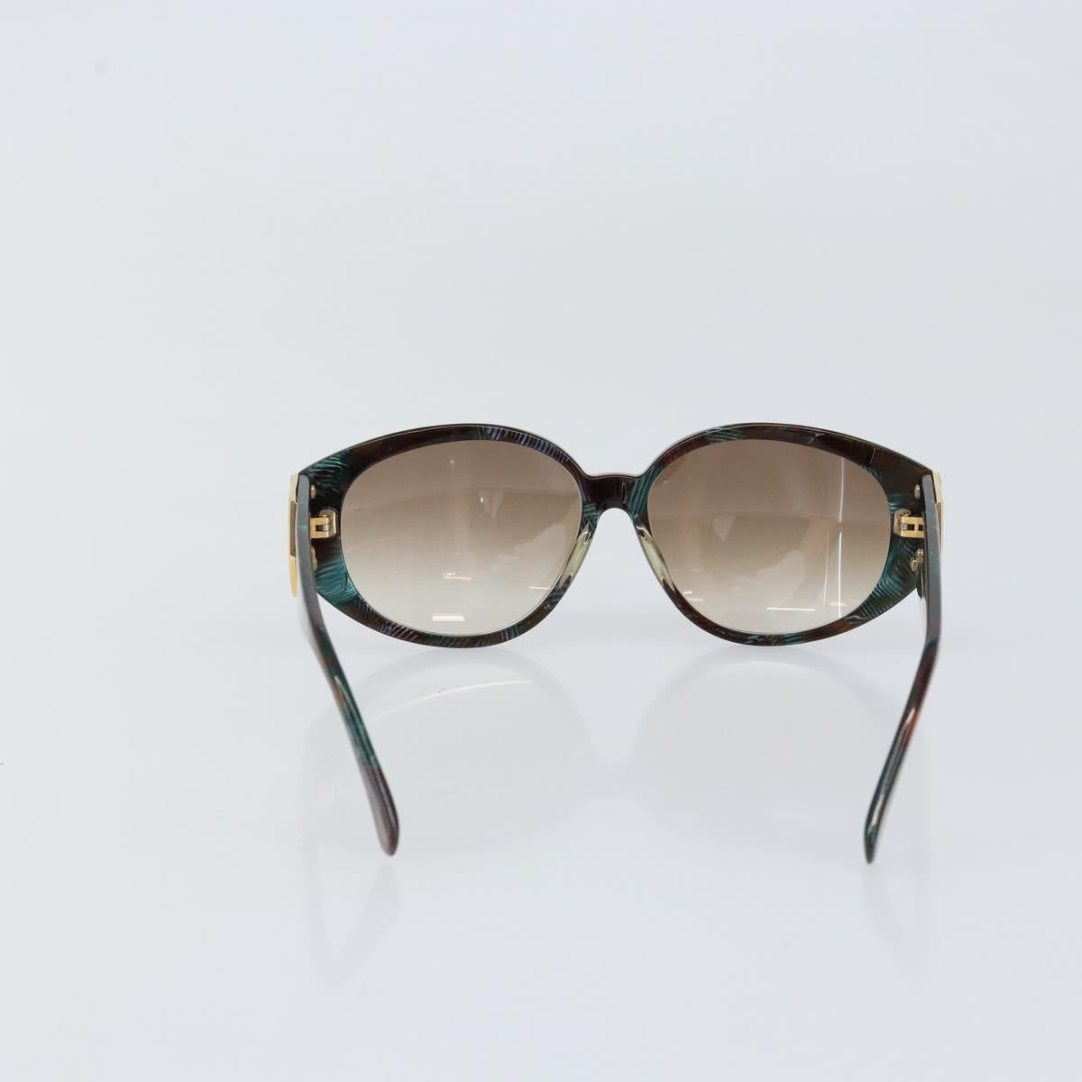 SAINT LAURENT Sunglasses plastic Brown Auth BA7739