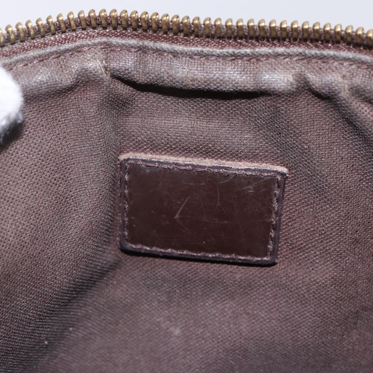 LOUIS VUITTON Damier Ebene Pochette Bosphore Shoulder Bag N51111 LV Auth BA7744