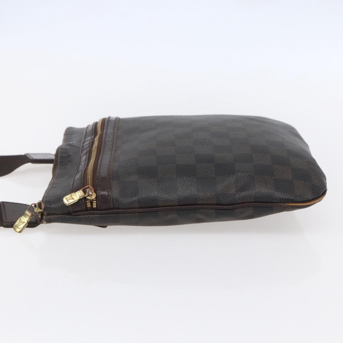 LOUIS VUITTON Damier Ebene Pochette Bosphore Shoulder Bag N51111 LV Auth BA7744