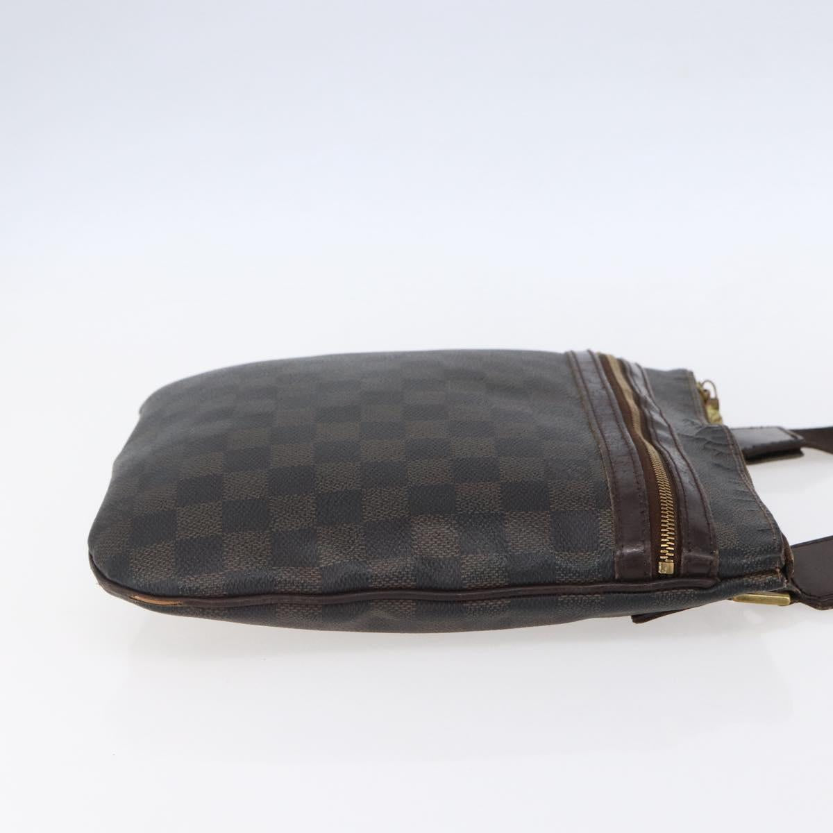 LOUIS VUITTON Damier Ebene Pochette Bosphore Shoulder Bag N51111 LV Auth BA7744