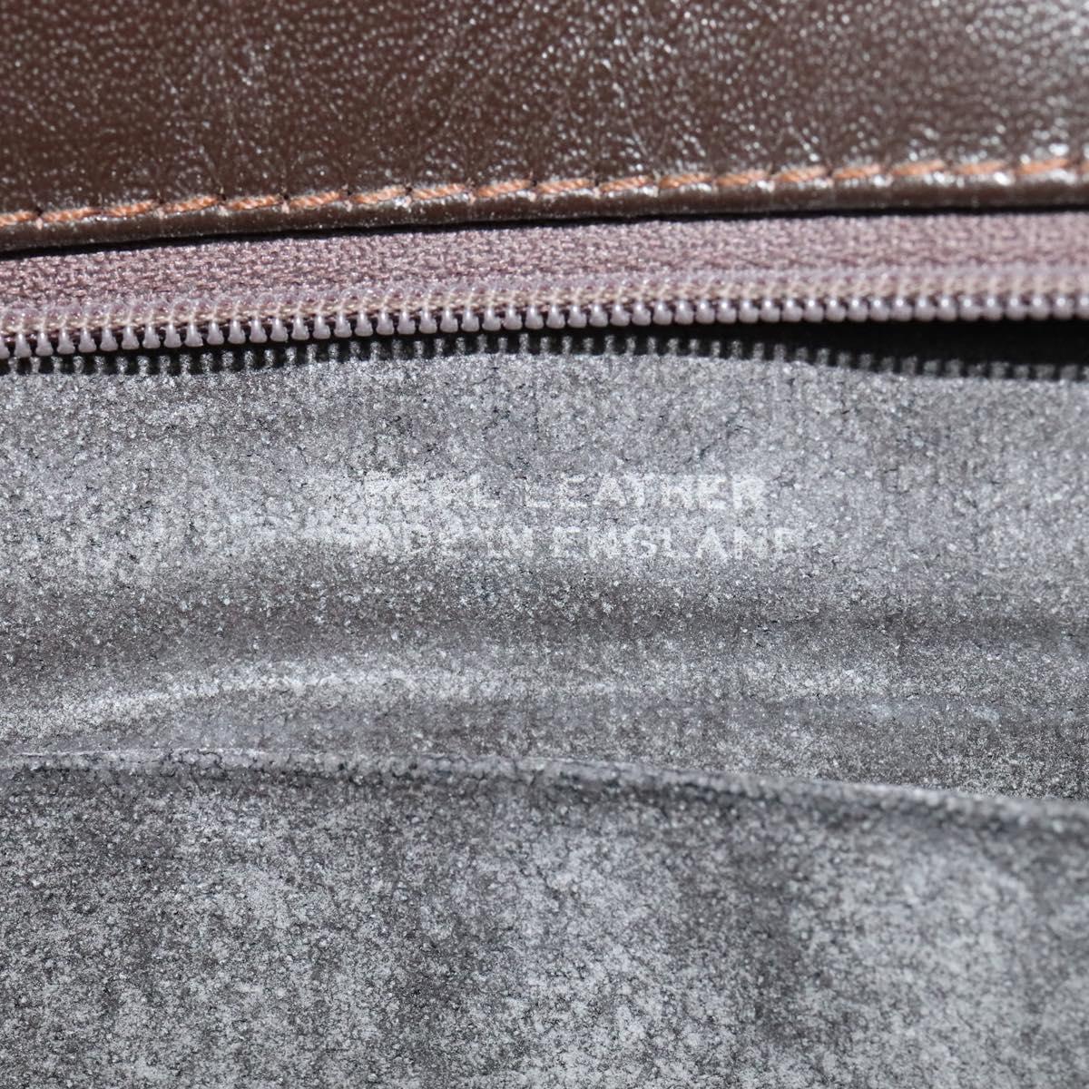 Burberrys Nova Check Shoulder Bag Canvas Beige Gold Auth BA777