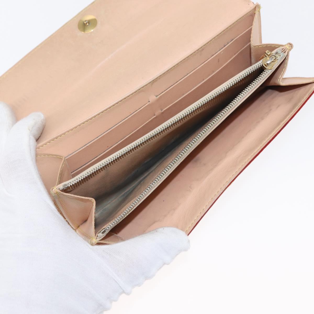 LOUIS VUITTON Monogram Multicolor Wallet 2 Set White Black LV Auth BA7831