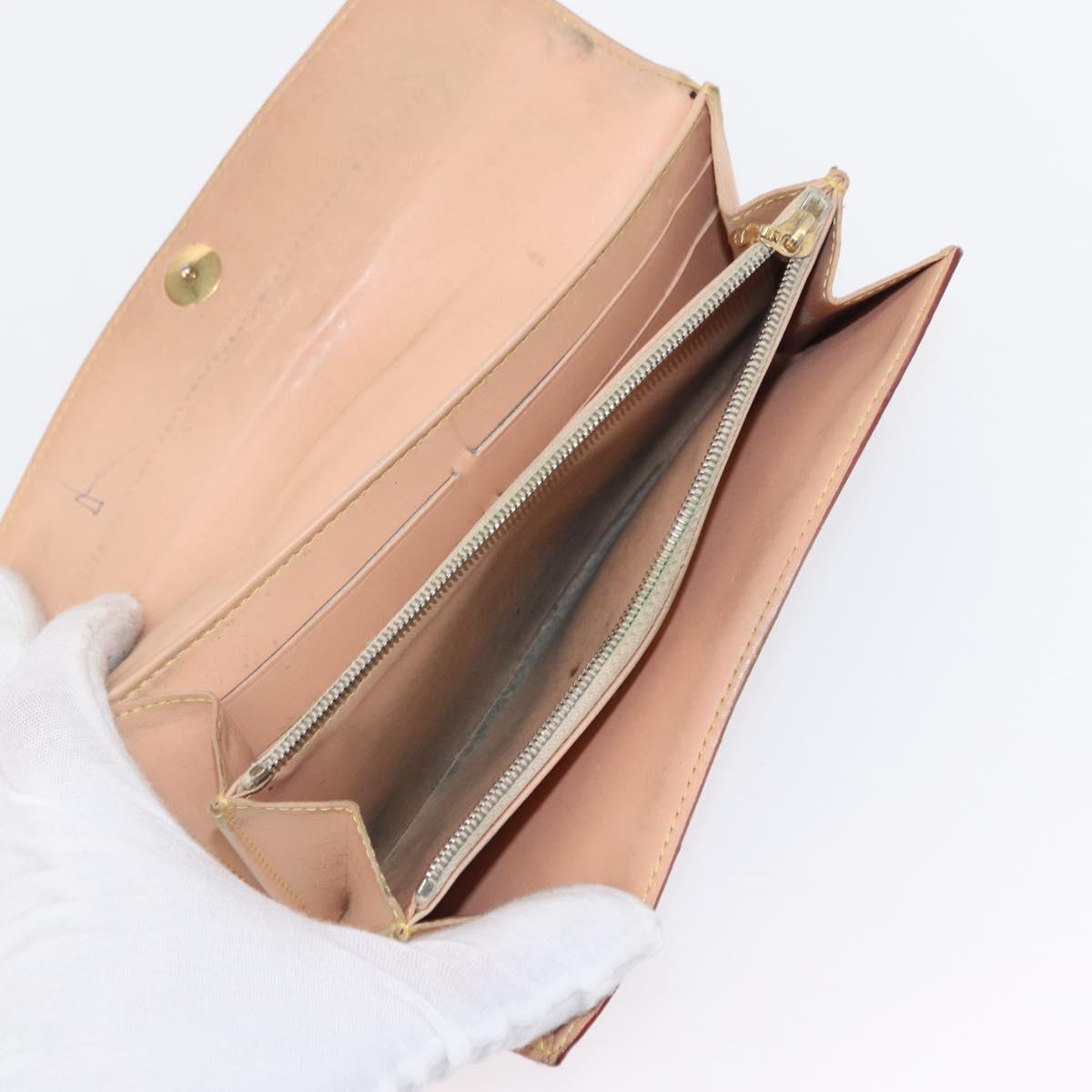 LOUIS VUITTON Monogram Multicolor Wallet 2 Set White Black LV Auth BA7831