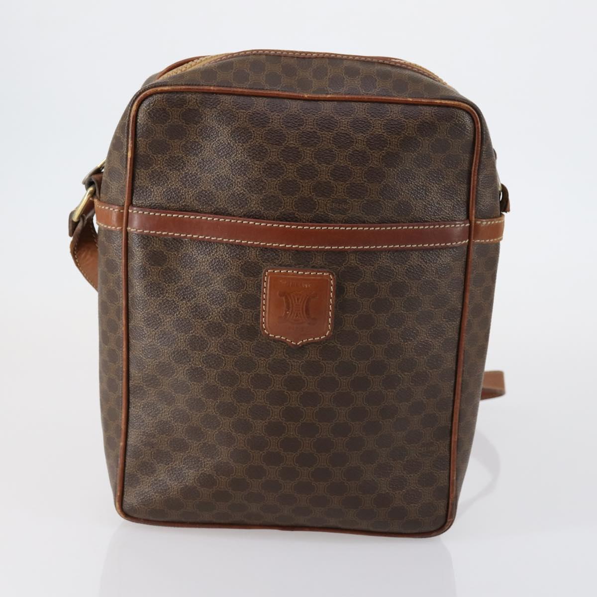 Salvatore Ferragamo Celine Macadam Canvas Bag PVC Leather 3 Set Auth BA7843