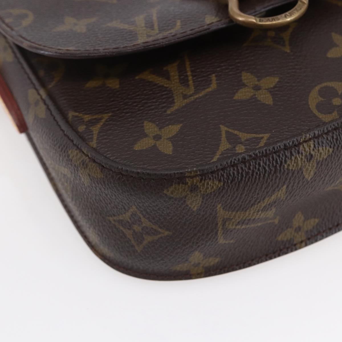 LOUIS VUITTON Monogram Saint Cloud PM Shoulder Bag M51244 LV Auth BA7849