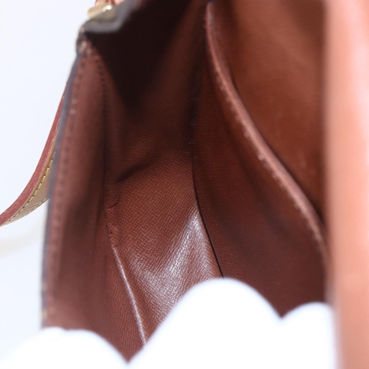 LOUIS VUITTON Monogram Saint Cloud PM Shoulder Bag M51244 LV Auth BA7849