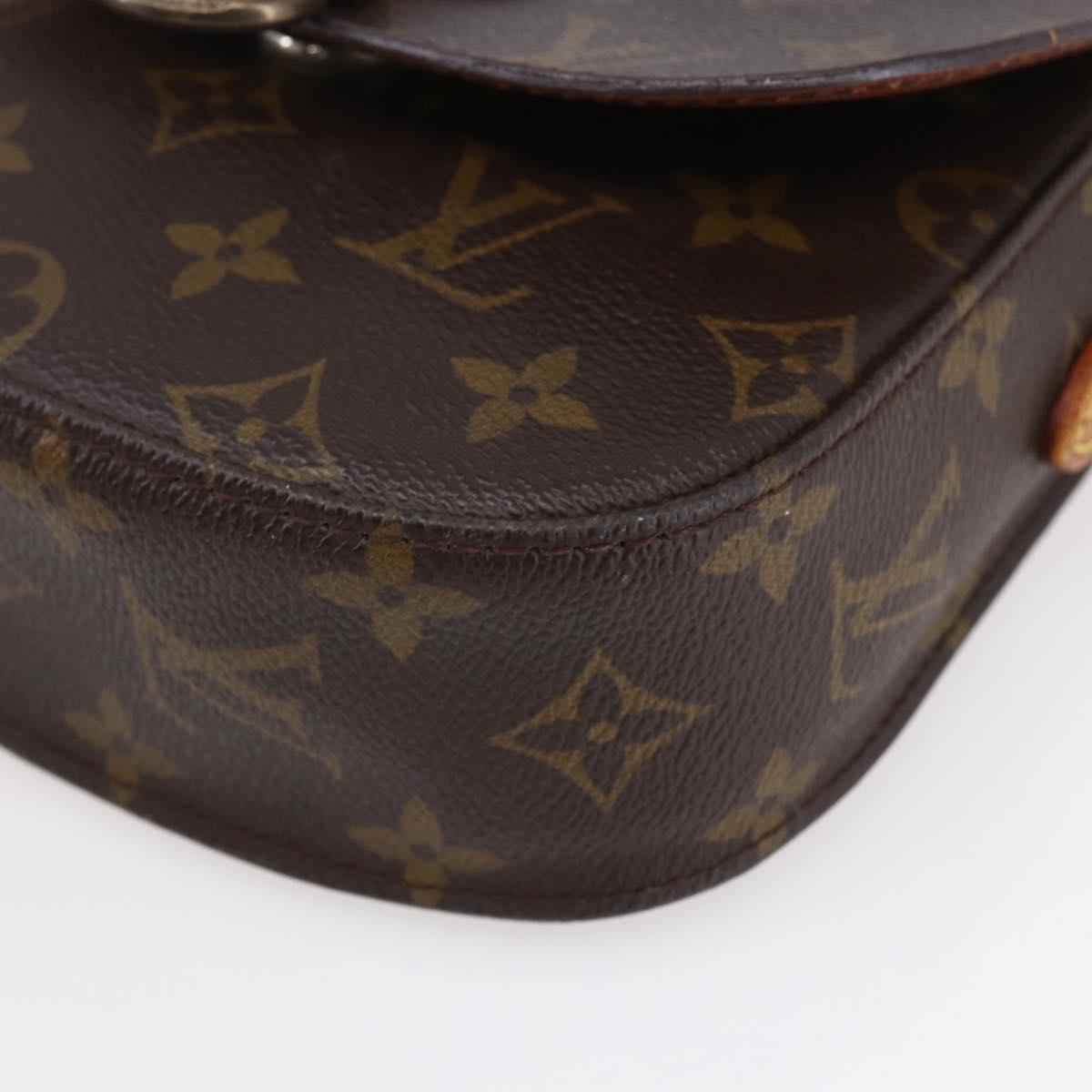 LOUIS VUITTON Monogram Saint Cloud PM Shoulder Bag M51244 LV Auth BA7850