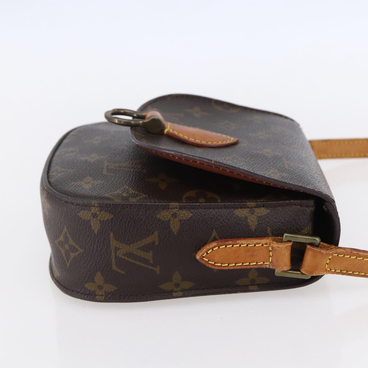 LOUIS VUITTON Monogram Saint Cloud PM Shoulder Bag M51244 LV Auth BA7850