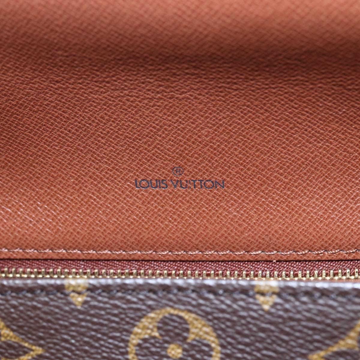 LOUIS VUITTON Monogram Saint Cloud MM Shoulder Bag M51243 LV Auth BA7853