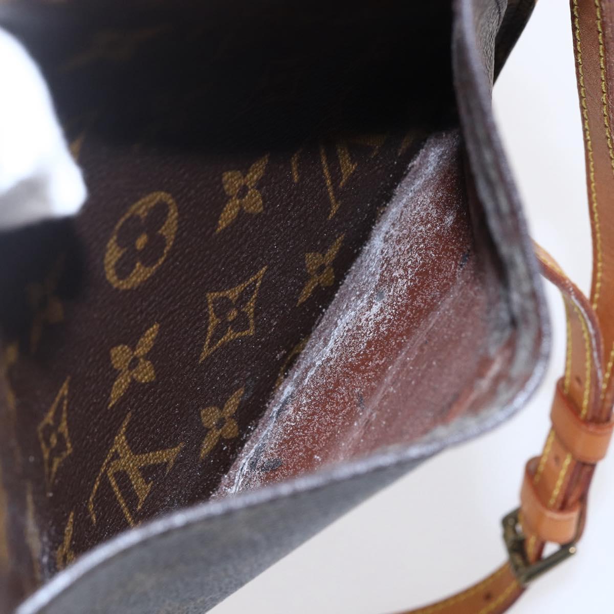 LOUIS VUITTON Monogram Saint Cloud MM Shoulder Bag M51243 LV Auth BA7853