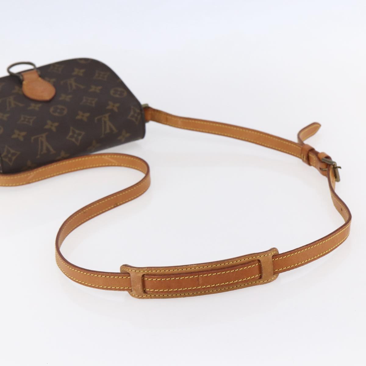 LOUIS VUITTON Monogram Saint Cloud MM Shoulder Bag M51243 LV Auth BA7853