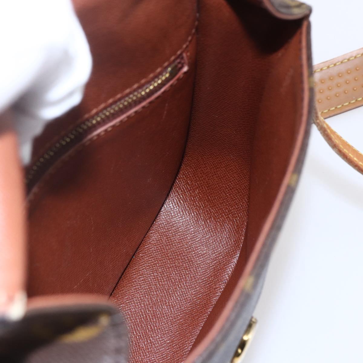 LOUIS VUITTON Monogram Saint Cloud MM Shoulder Bag M51243 LV Auth BA7854