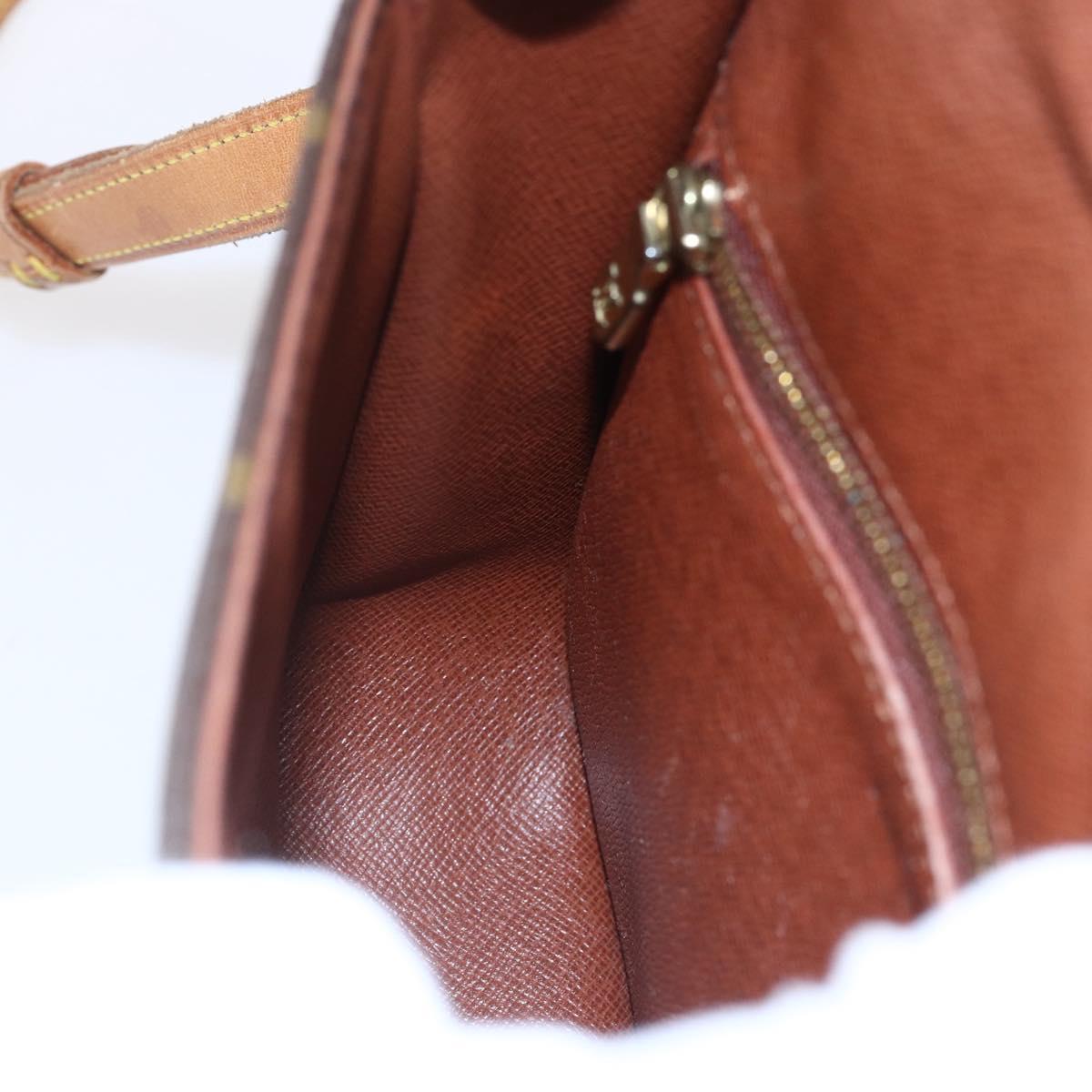 LOUIS VUITTON Monogram Saint Cloud MM Shoulder Bag M51243 LV Auth BA7854