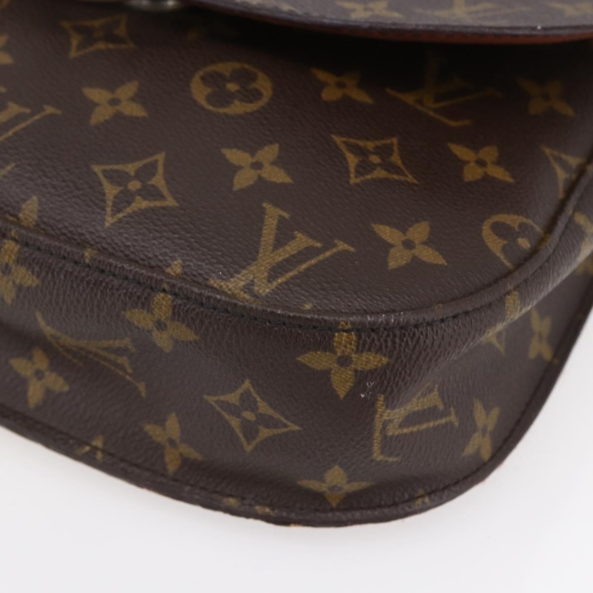 LOUIS VUITTON Monogram Saint Cloud GM Shoulder Bag M51242 LV Auth BA7855