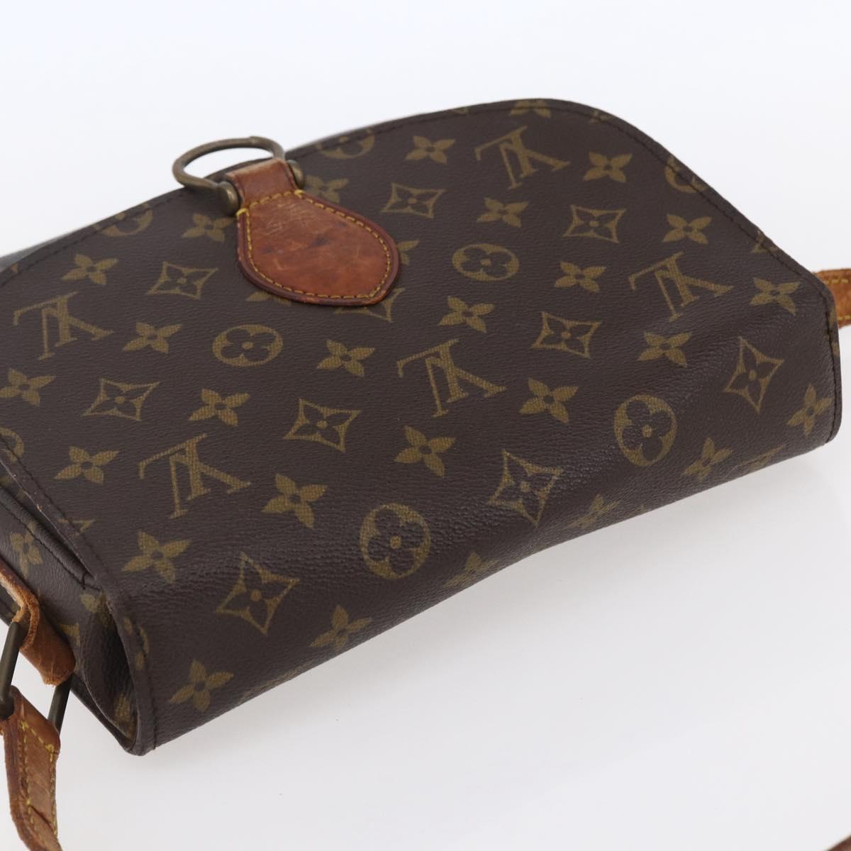 LOUIS VUITTON Monogram Saint Cloud GM Shoulder Bag M51242 LV Auth BA7855