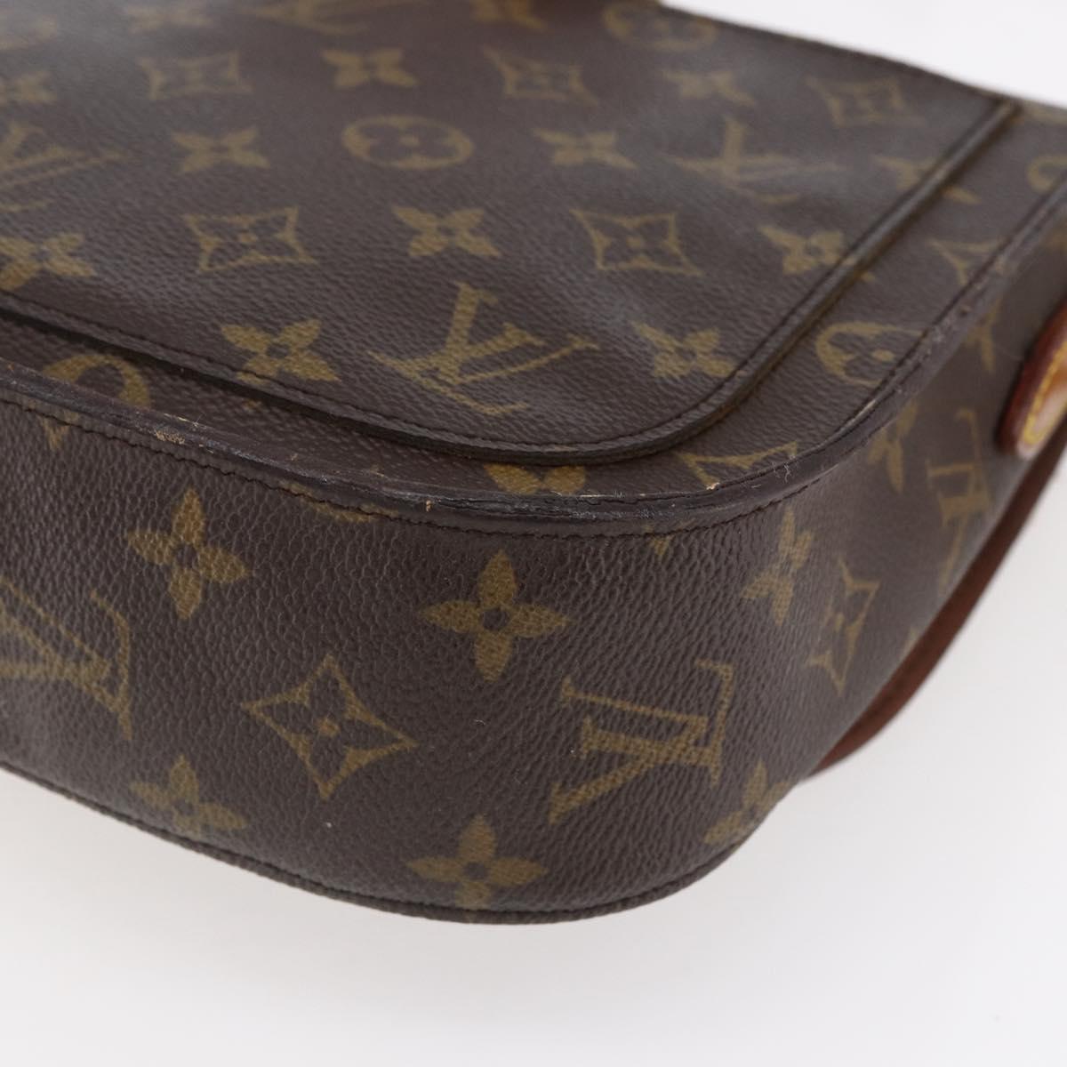 LOUIS VUITTON Monogram Saint Cloud GM Shoulder Bag M51242 LV Auth BA7856