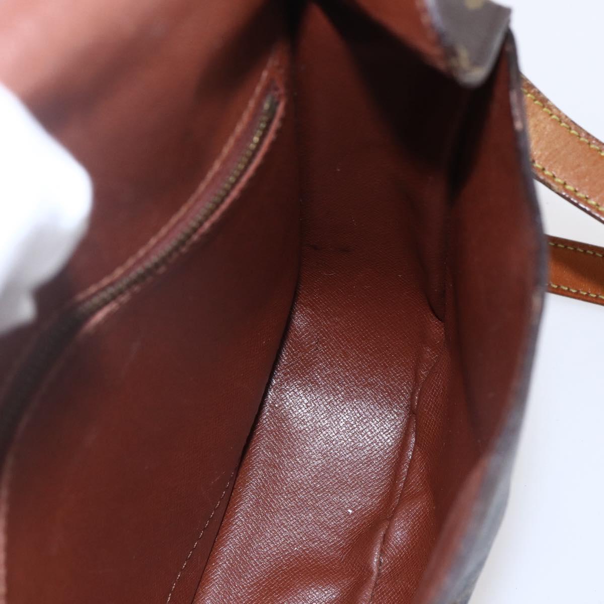 LOUIS VUITTON Monogram Saint Cloud GM Shoulder Bag M51242 LV Auth BA7856