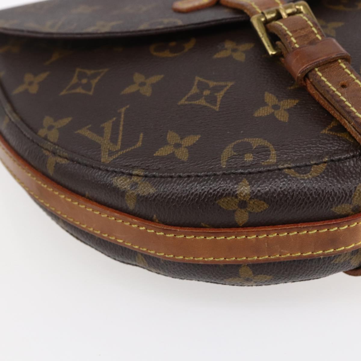 LOUIS VUITTON Monogram Chantilly MM Shoulder Bag M51233 LV Auth BA7857