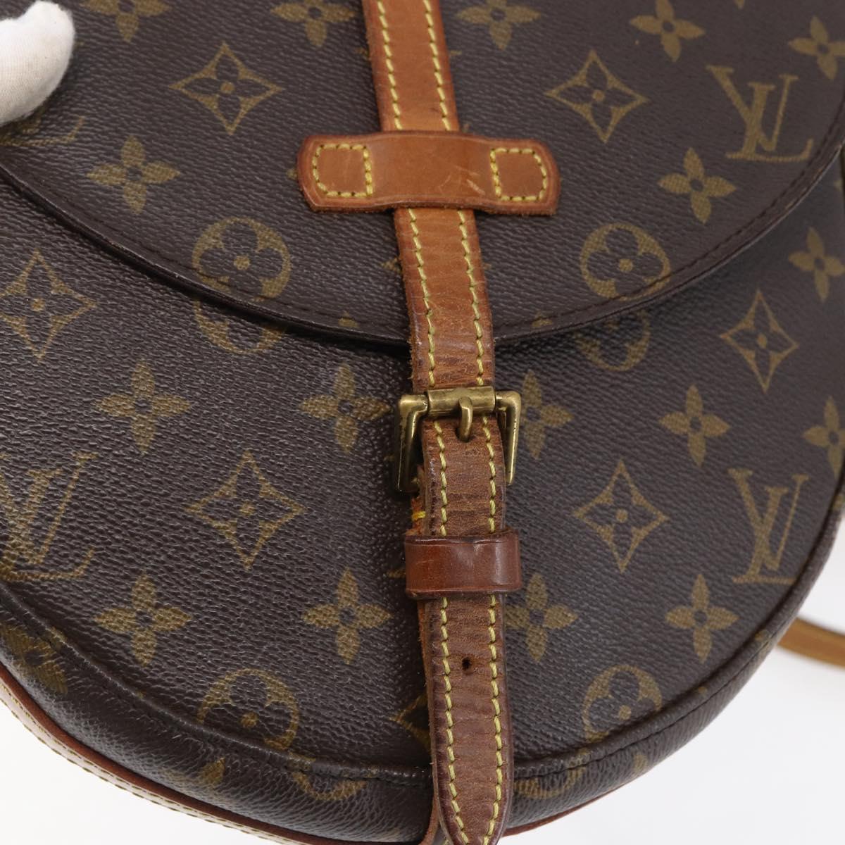LOUIS VUITTON Monogram Chantilly MM Shoulder Bag M51233 LV Auth BA7857