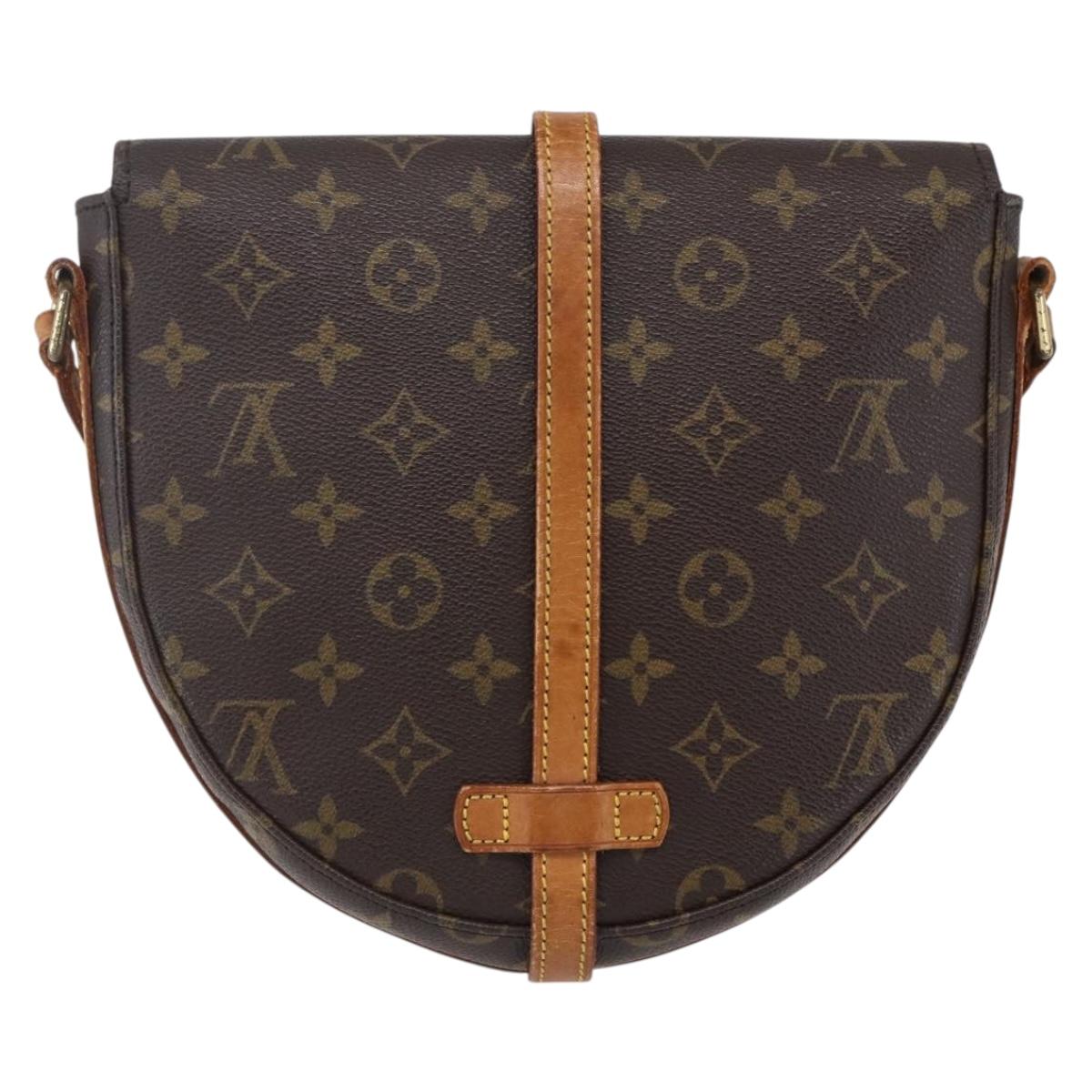 LOUIS VUITTON Monogram Chantilly MM Shoulder Bag M51233 LV Auth BA7858