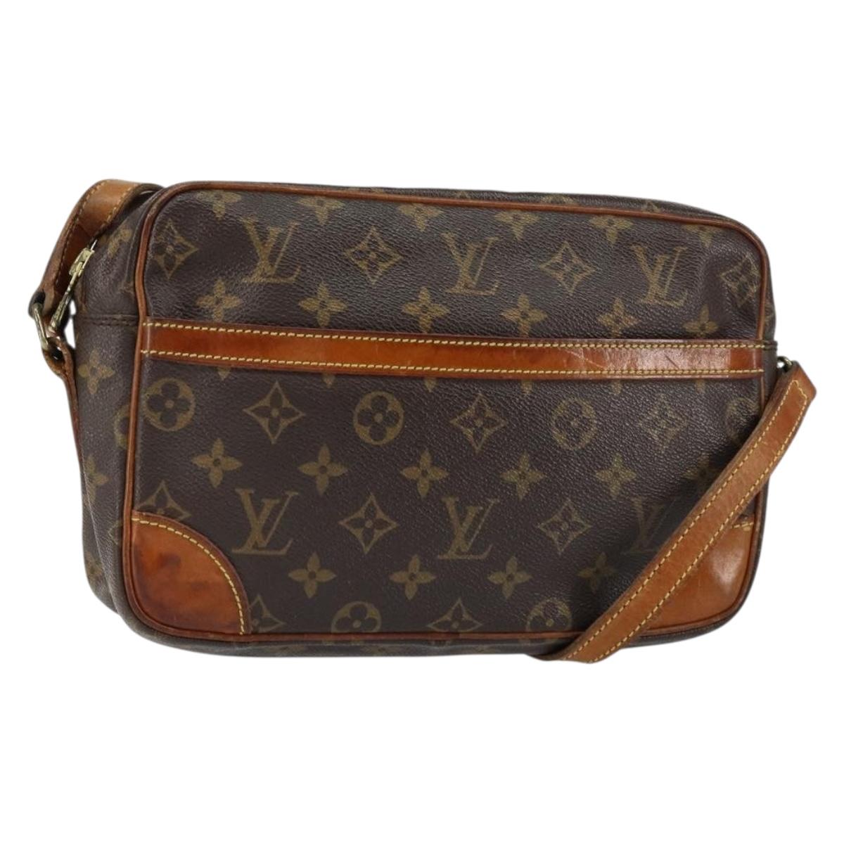 LOUIS VUITTON Monogram Trocadero 27 Shoulder Bag M51274 LV Auth BA7862