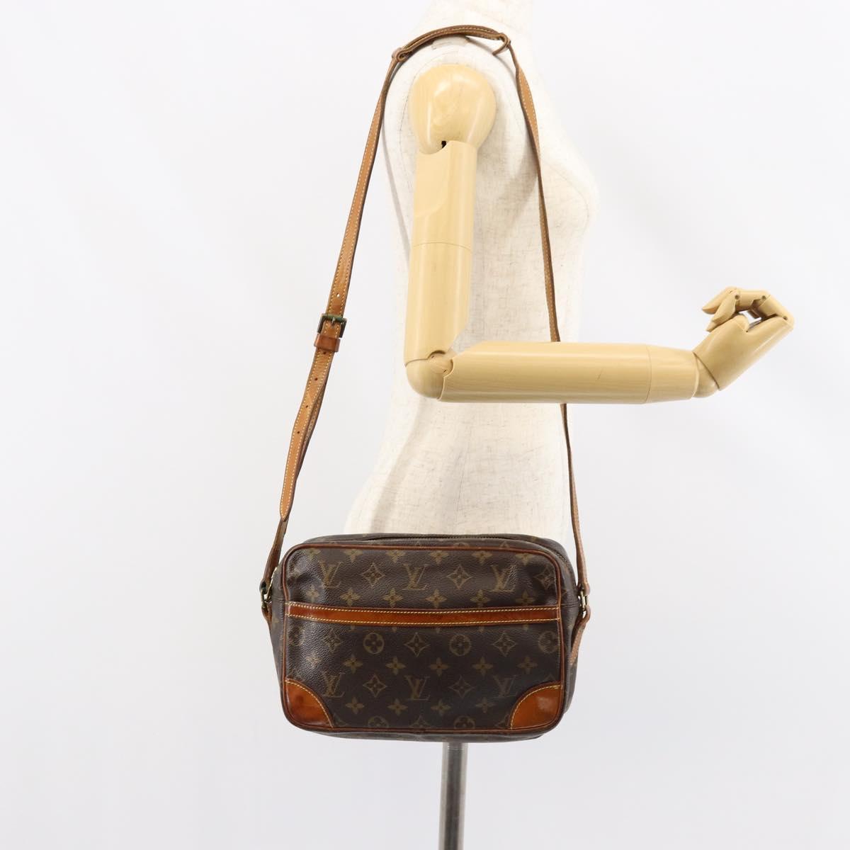 LOUIS VUITTON Monogram Trocadero 27 Shoulder Bag M51274 LV Auth BA7862