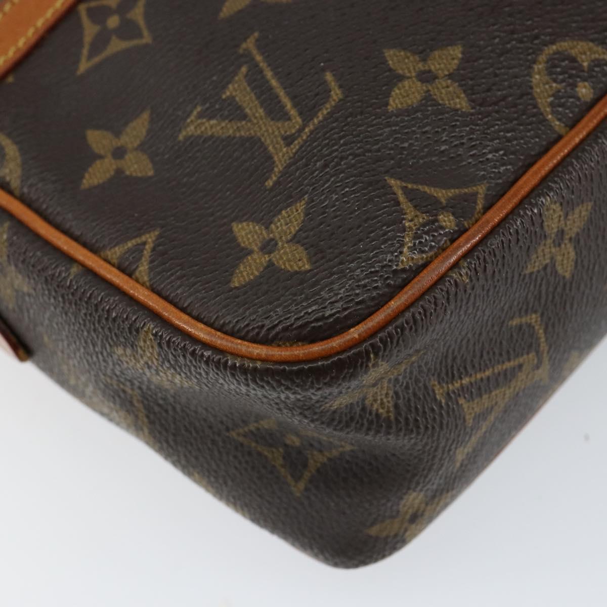 LOUIS VUITTON Monogram Compiegne 23 Clutch Bag M51847 LV Auth BA7865
