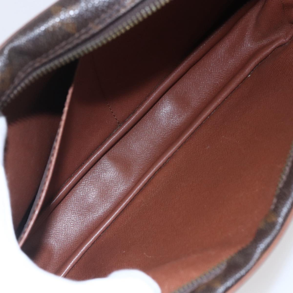 LOUIS VUITTON Monogram Compiegne 28 Clutch Bag M51845 LV Auth BA7866