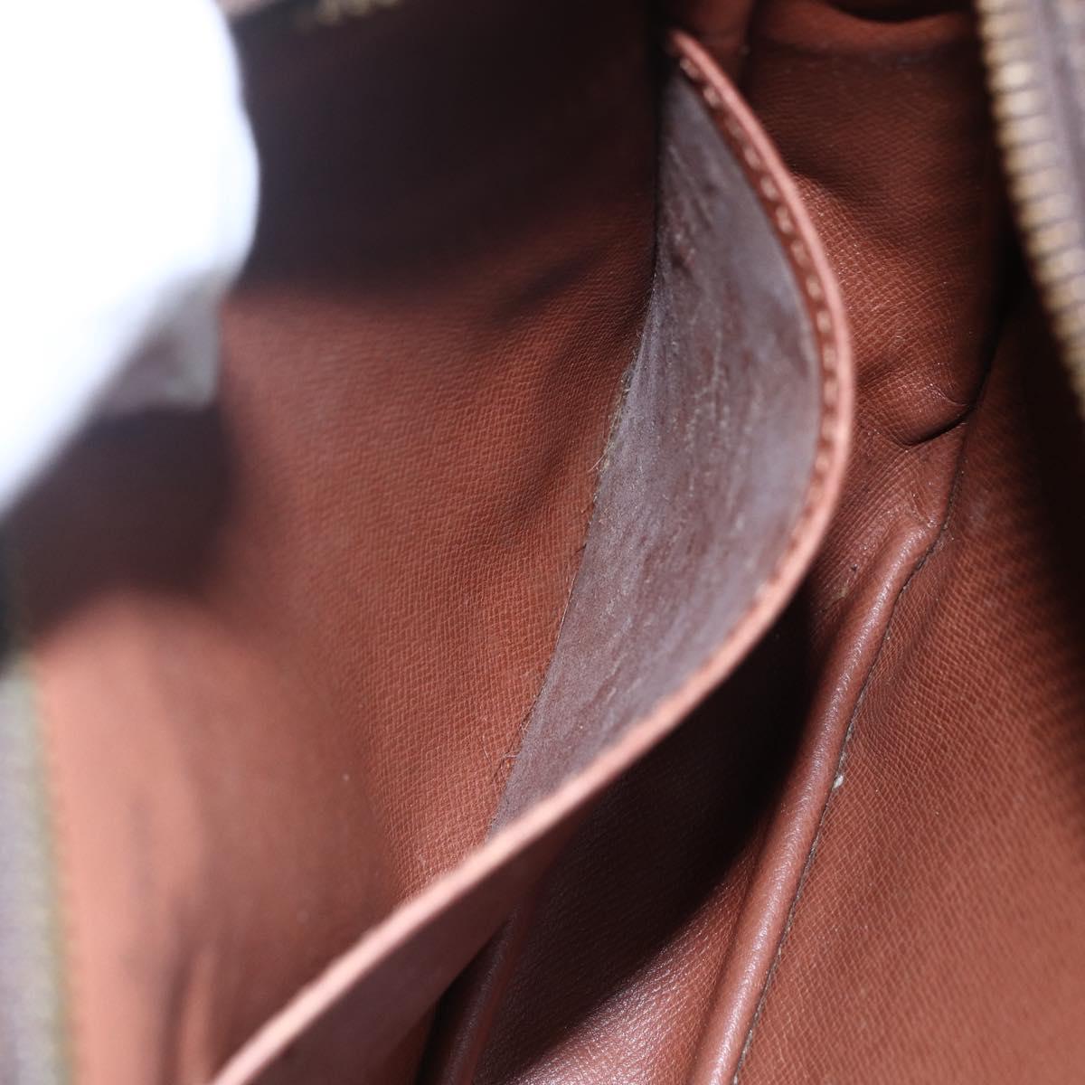 LOUIS VUITTON Monogram Compiegne 28 Clutch Bag M51845 LV Auth BA7866