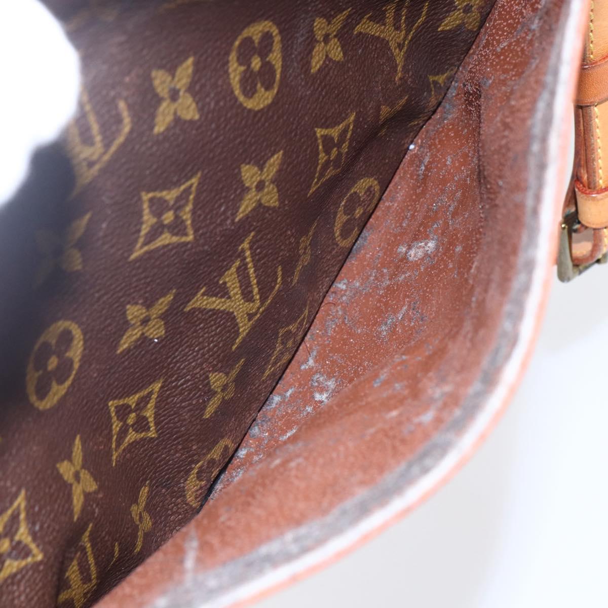 LOUIS VUITTON Monogram Jeune Fille GM Shoulder Bag M51225 LV Auth BA7869A