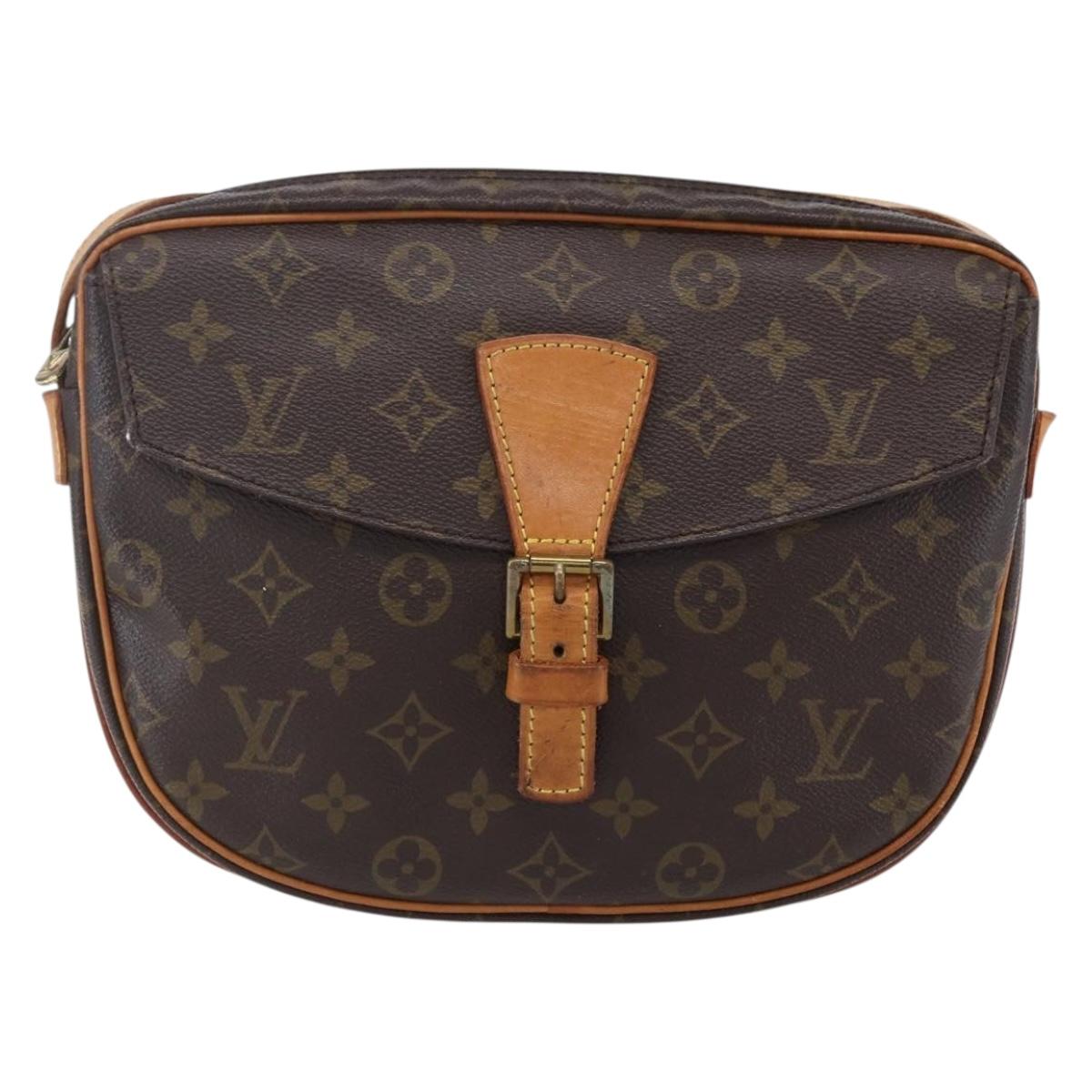 LOUIS VUITTON Monogram Jeune Fille GM Shoulder Bag M51225 LV Auth BA7869A