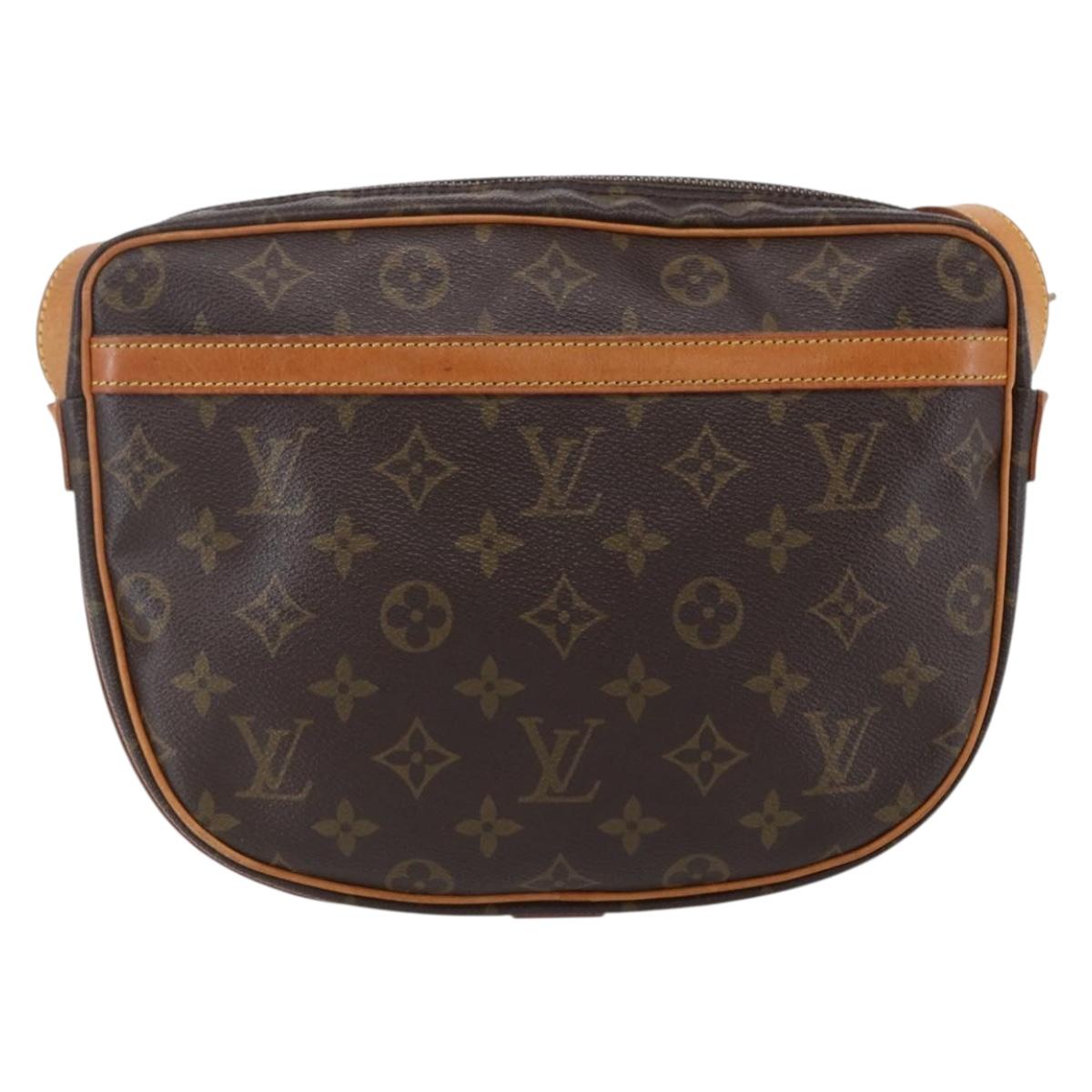 LOUIS VUITTON Monogram Jeune Fille GM Shoulder Bag M51225 LV Auth BA7869A