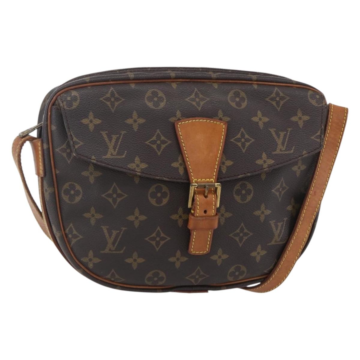 LOUIS VUITTON Monogram Jeune Fille GM Shoulder Bag M51225 LV Auth BA7870