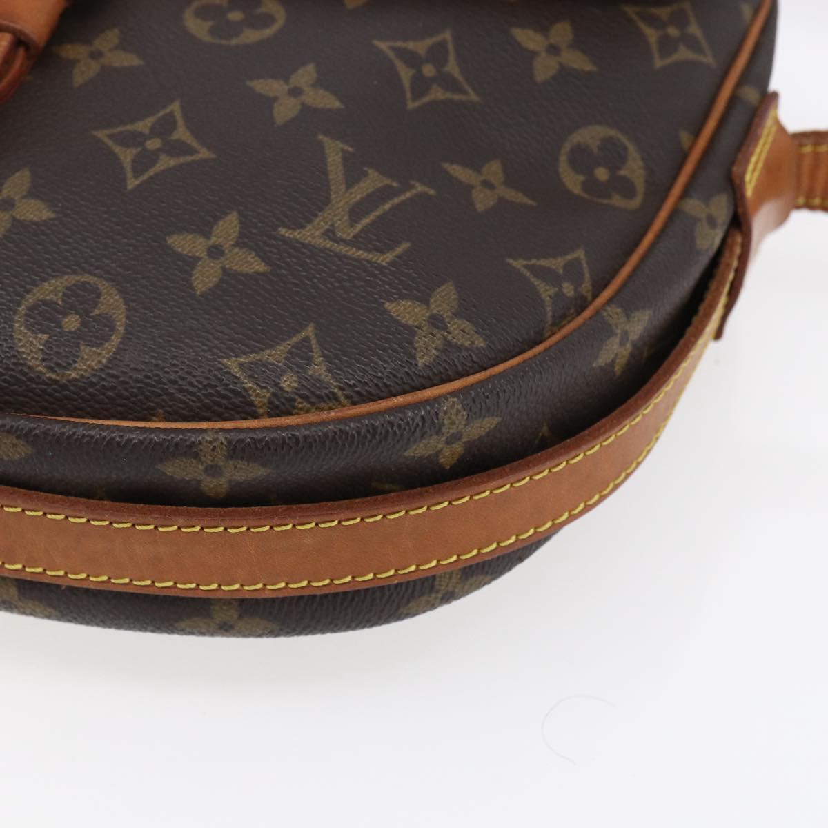 LOUIS VUITTON Monogram Jeune Fille GM Shoulder Bag M51225 LV Auth BA7870
