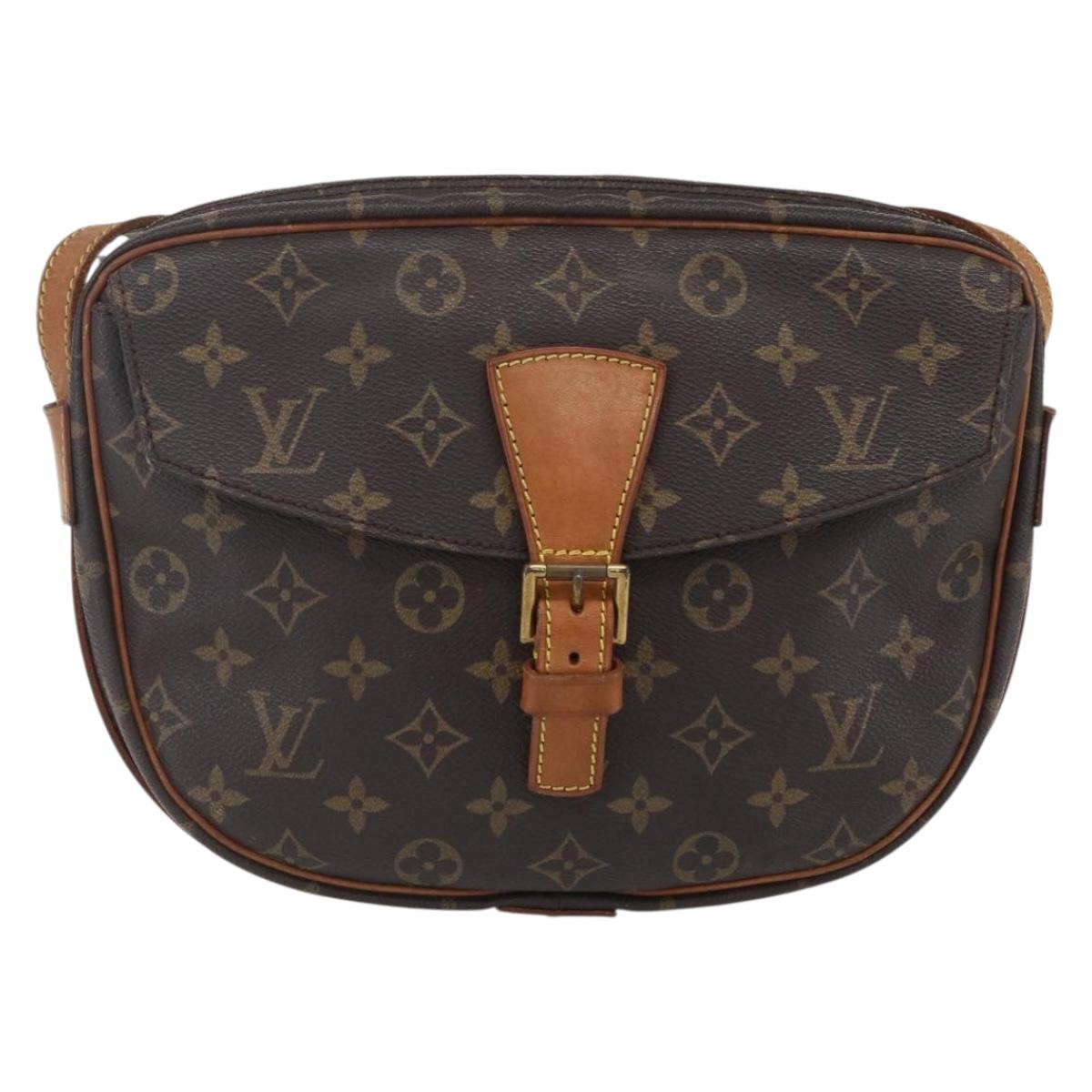 LOUIS VUITTON Monogram Jeune Fille GM Shoulder Bag M51225 LV Auth BA7870