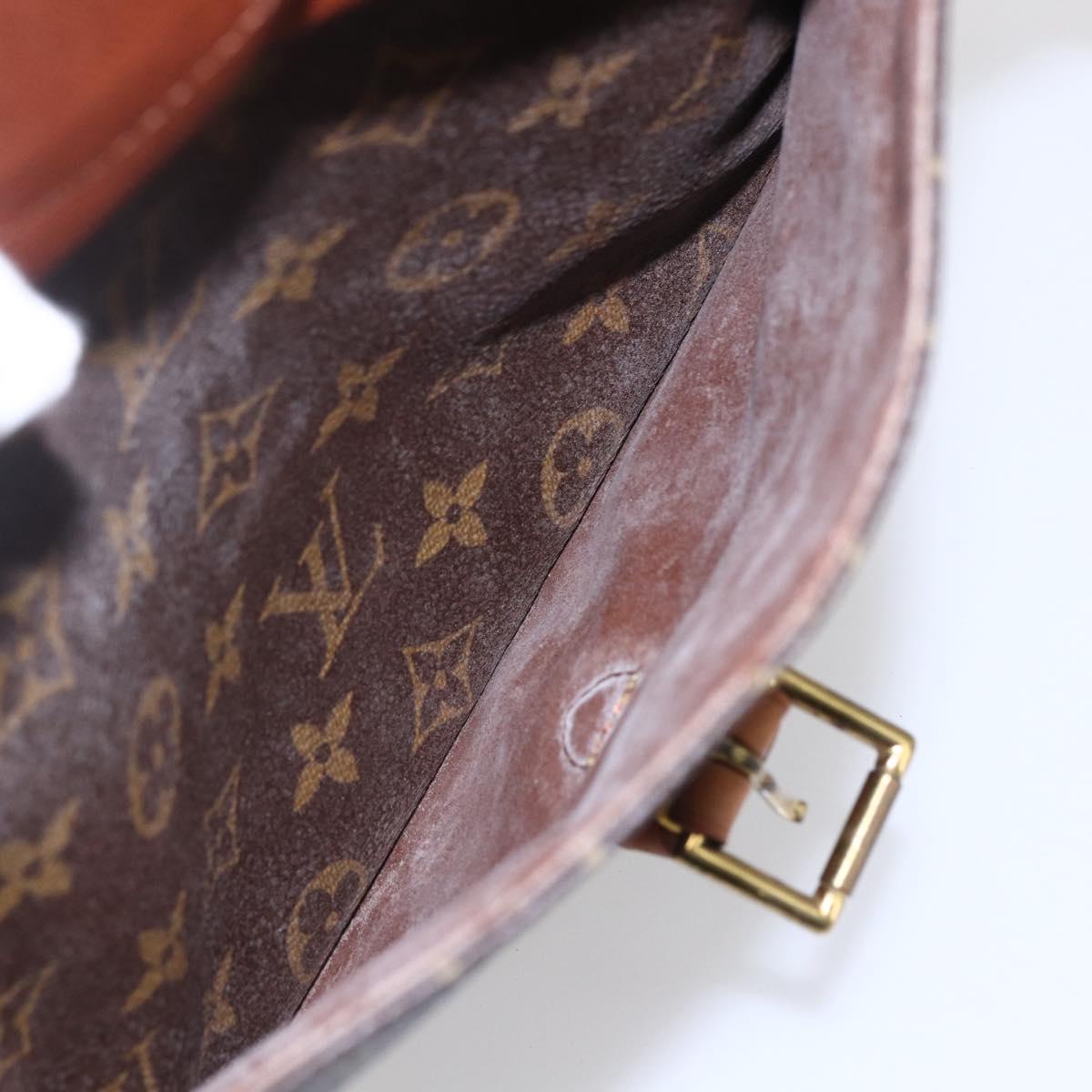 LOUIS VUITTON Monogram Jeune Fille GM Shoulder Bag M51225 LV Auth BA7870