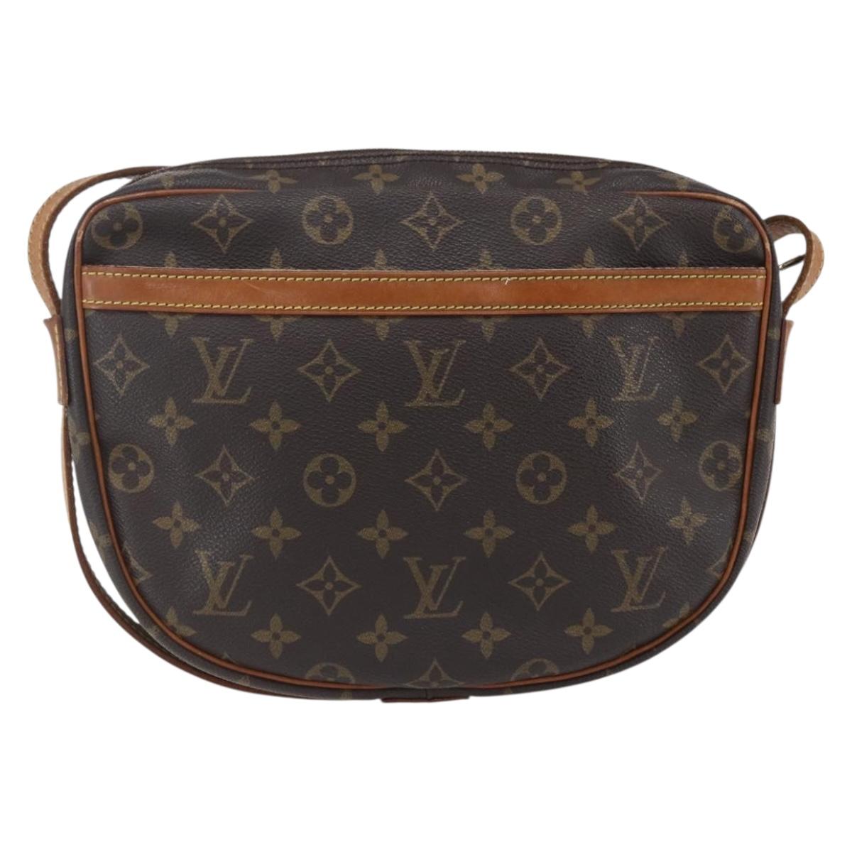 LOUIS VUITTON Monogram Jeune Fille GM Shoulder Bag M51225 LV Auth BA7870